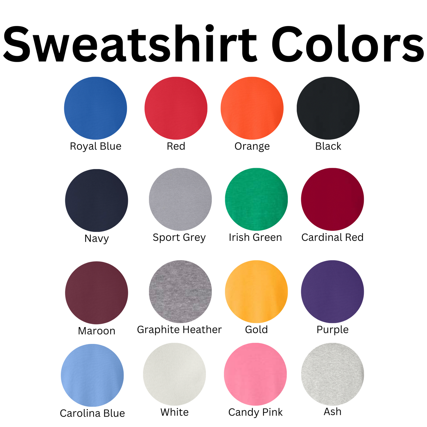 CHEER Chenille Sweatshirt