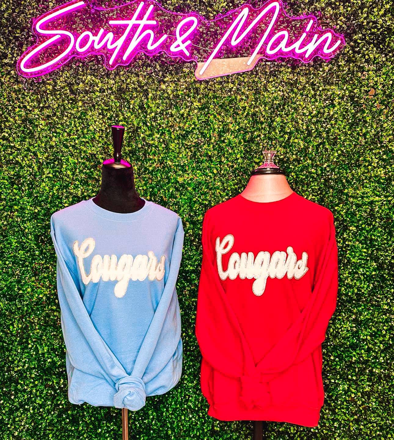 Cougars Chenille Sweatshirt