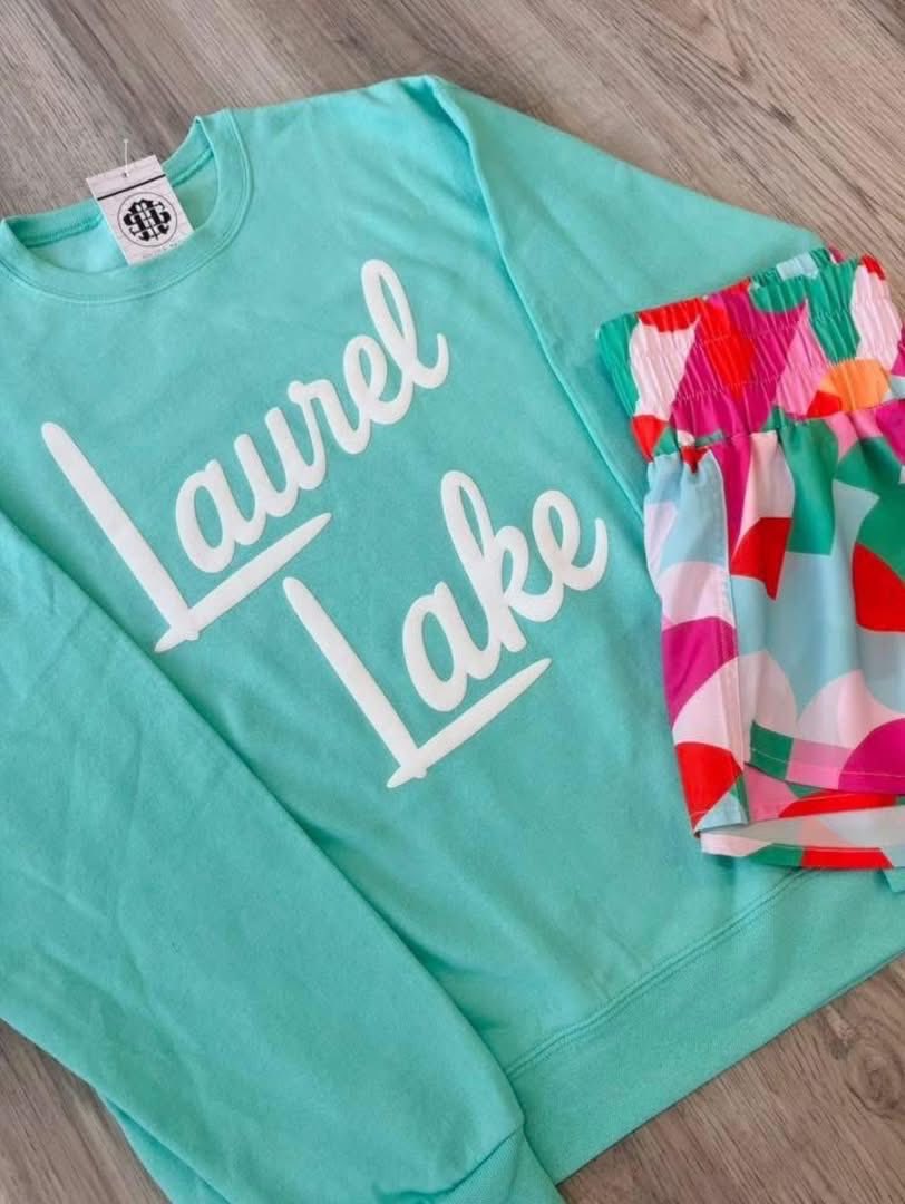 Laurel Lake Puff Sweatshirt
