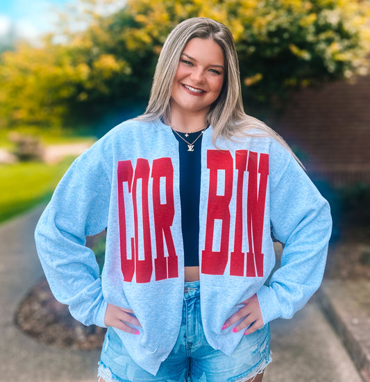 Split Cardigan Crew - Customize