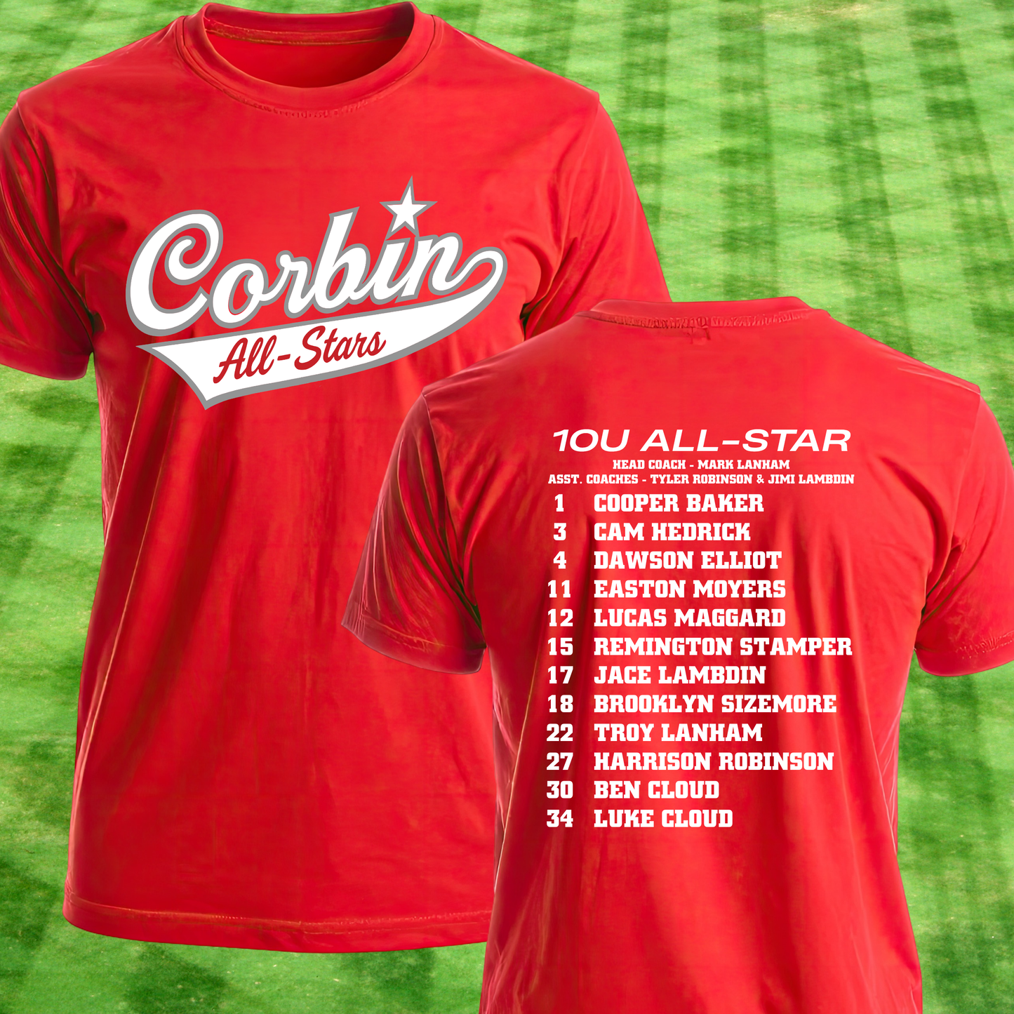 10U Baseball Corbin All-Stars 2026 T-Shirt