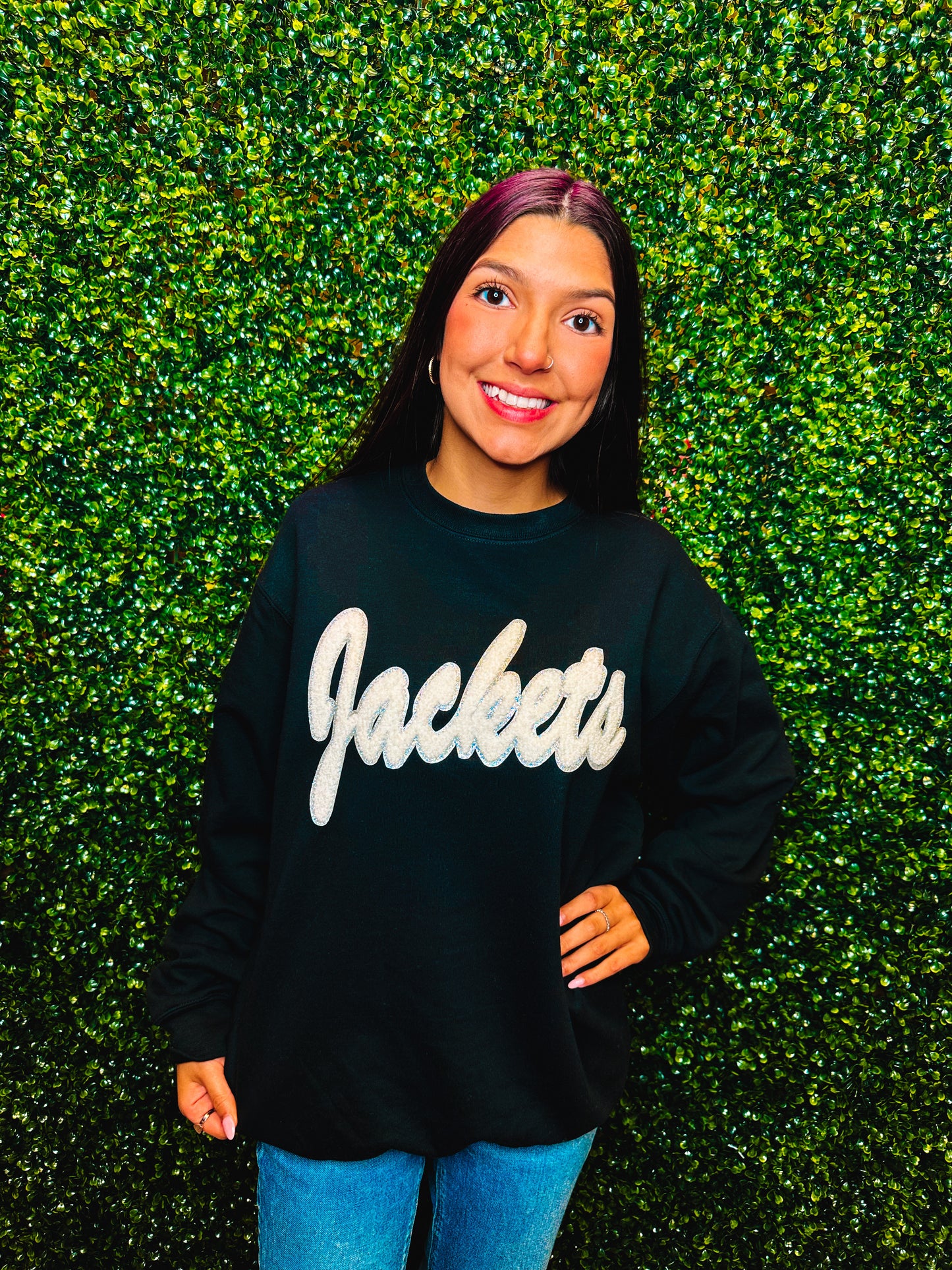 Jackets Chenille Sweatshirt