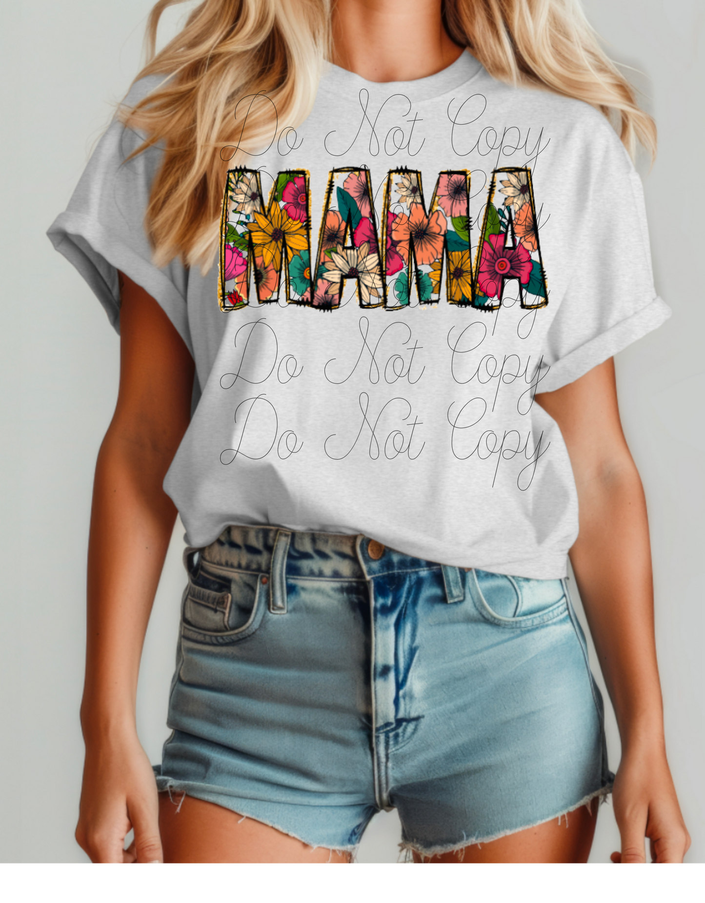 MAMA Floral T-Shirt