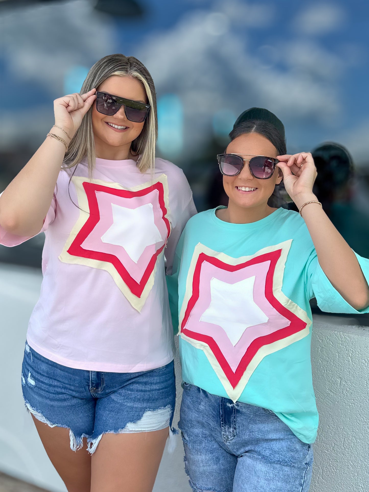 Star Patchwork Top