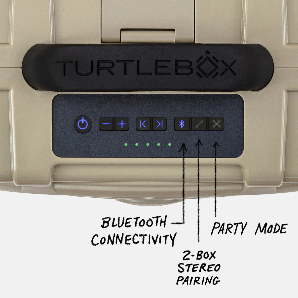 TURTLEBOX ORIGINAL GEN3 Speaker / Tan
