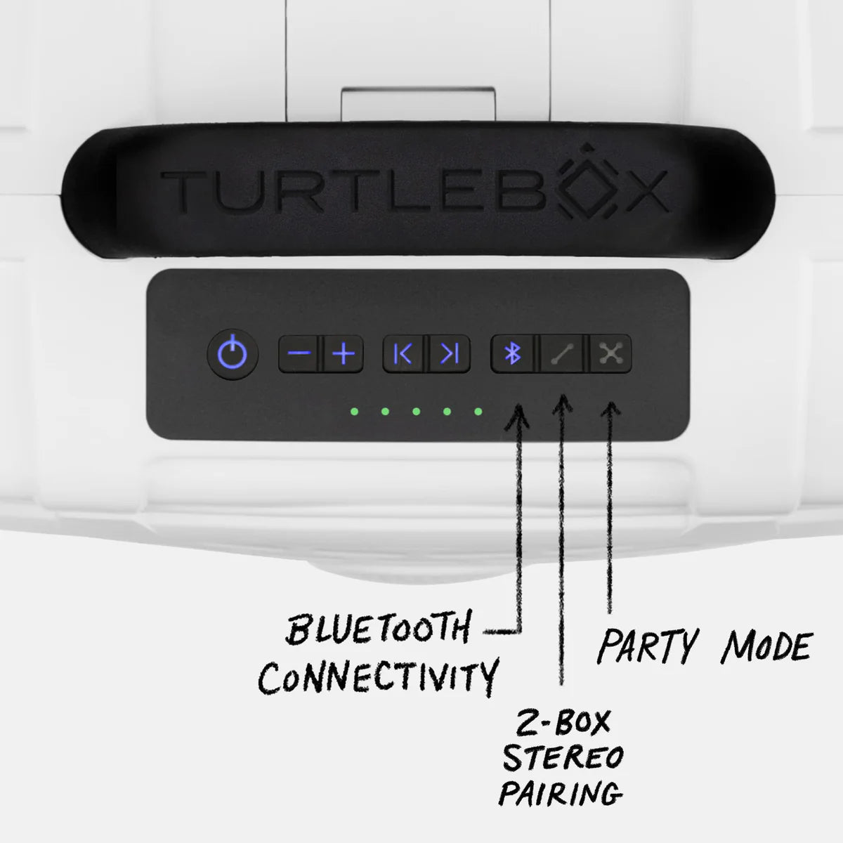 TURTLEBOX ORIGINAL GEN3 Speaker / White