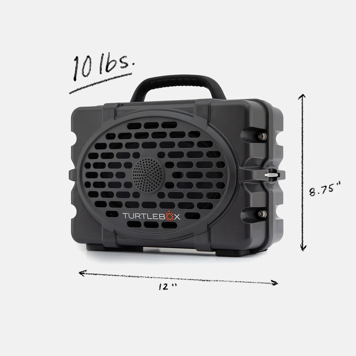 TURTLEBOX ORIGINAL GEN3 Speaker / Grey