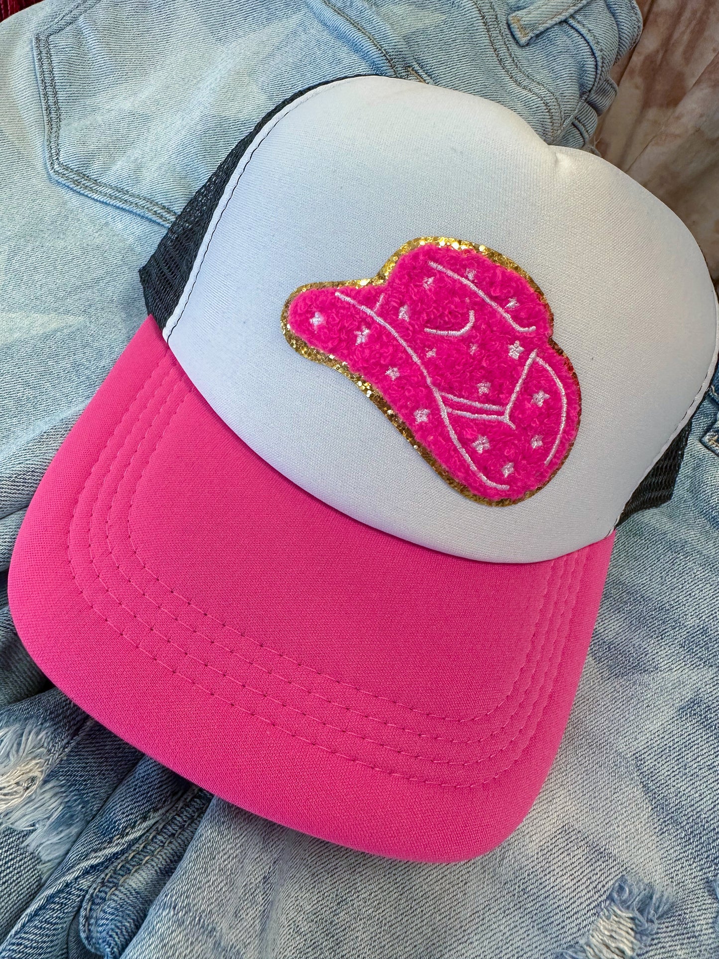 Cowboy Hat Western Trucker Hat