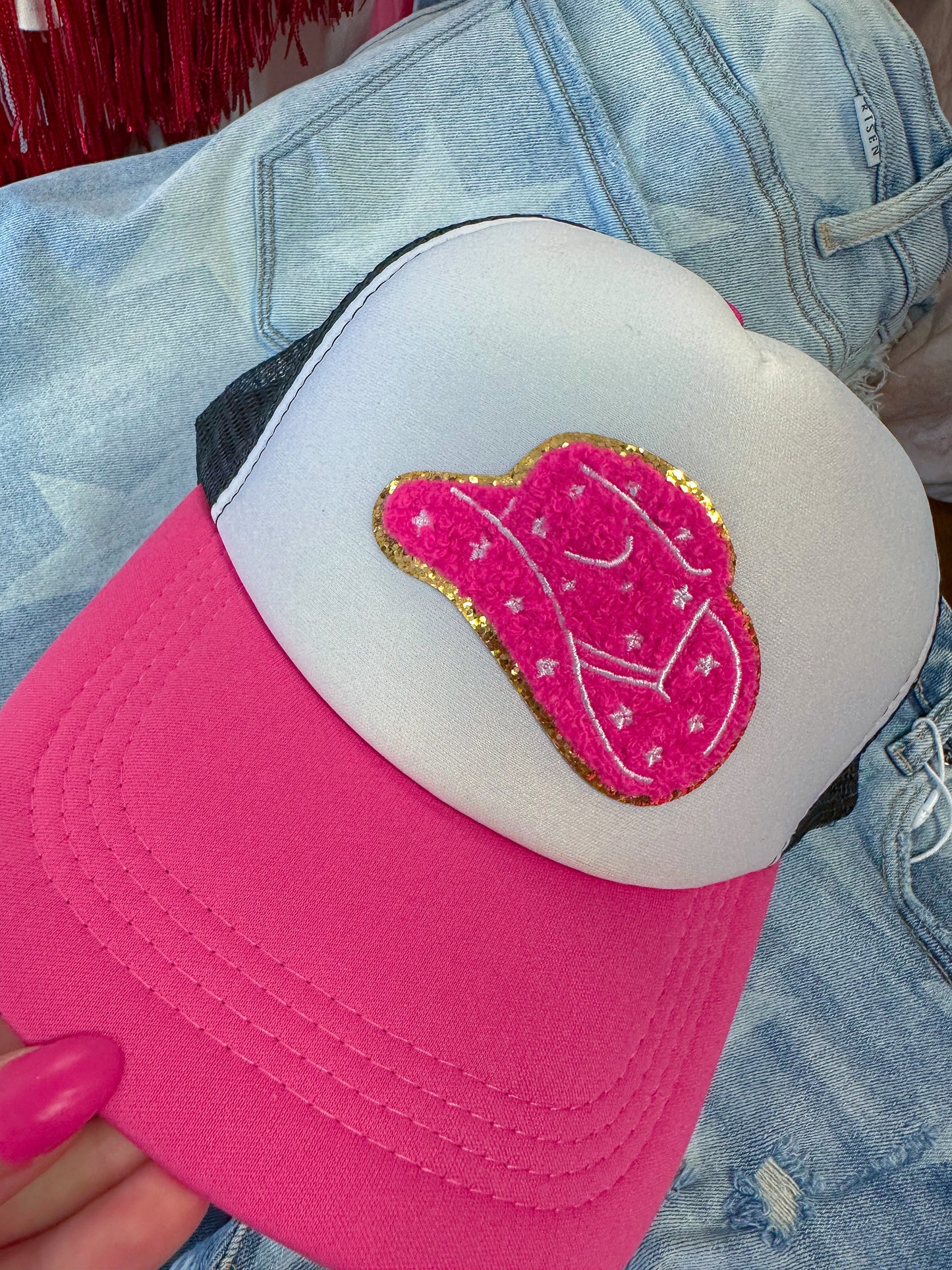 Cowboy Hat Western Trucker Hat