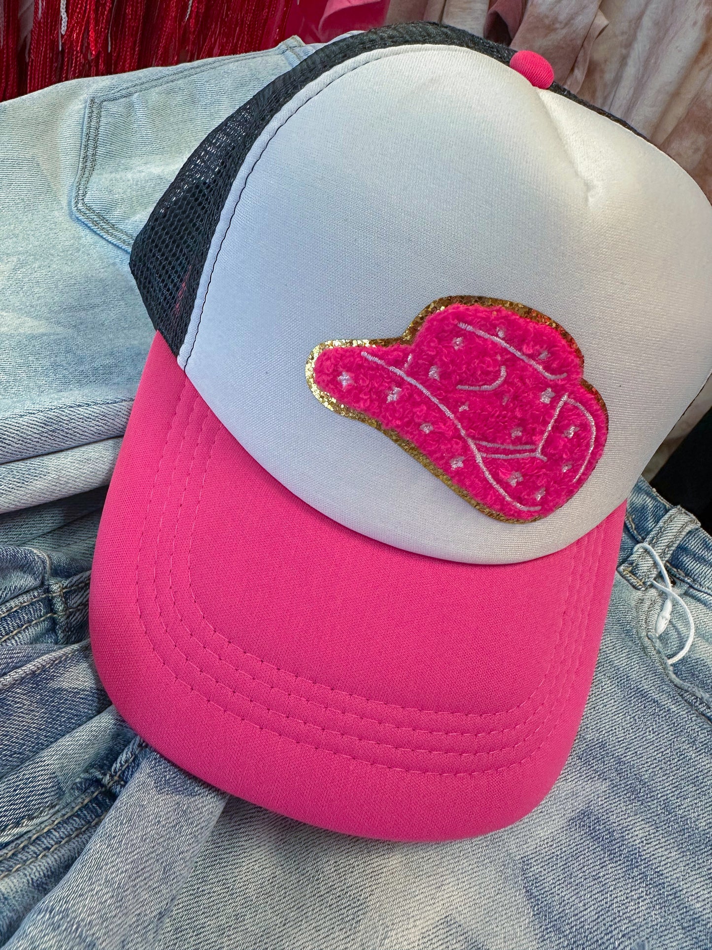 Cowboy Hat Western Trucker Hat