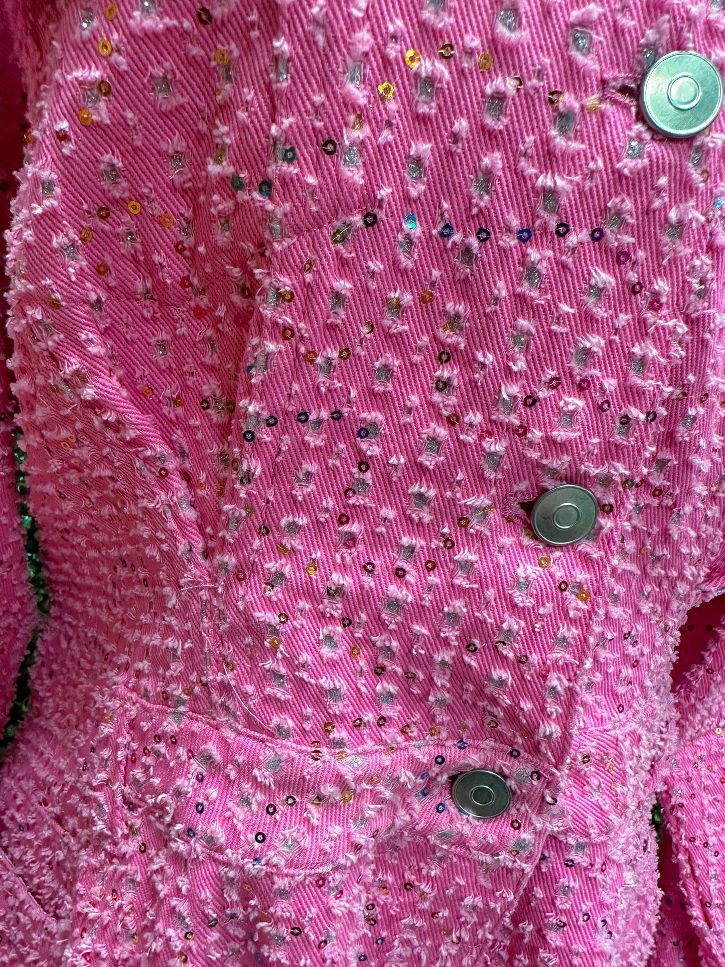Pink Era Sequin Romper