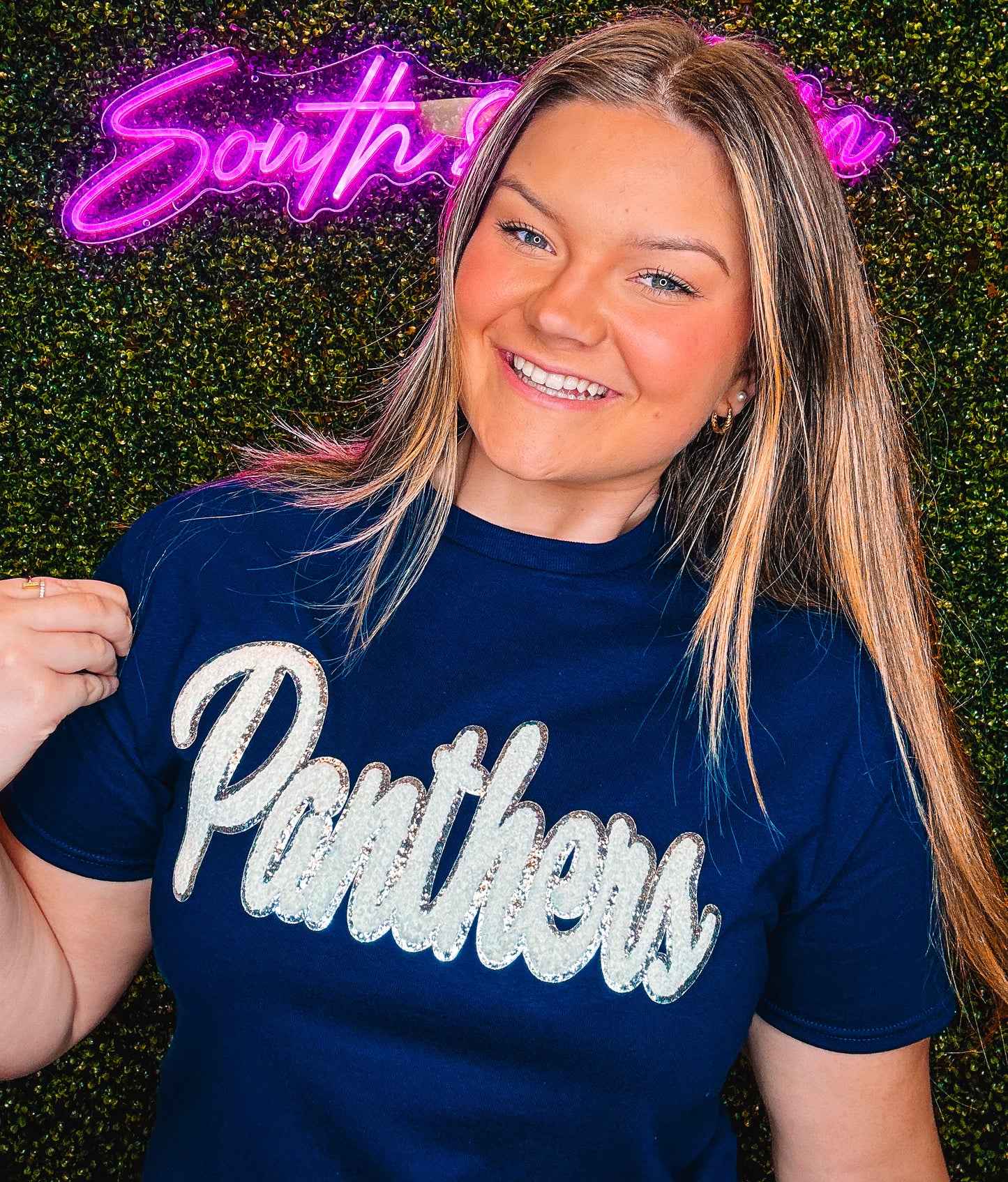Panthers Chenille T-Shirt