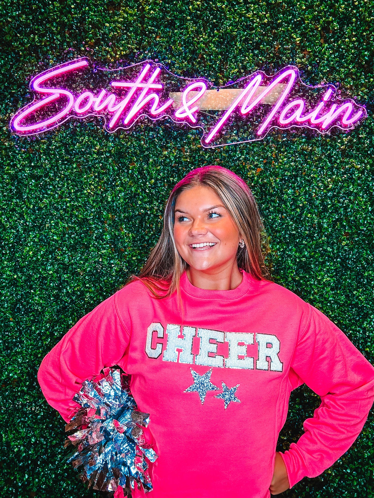 CHEER Chenille Sweatshirt