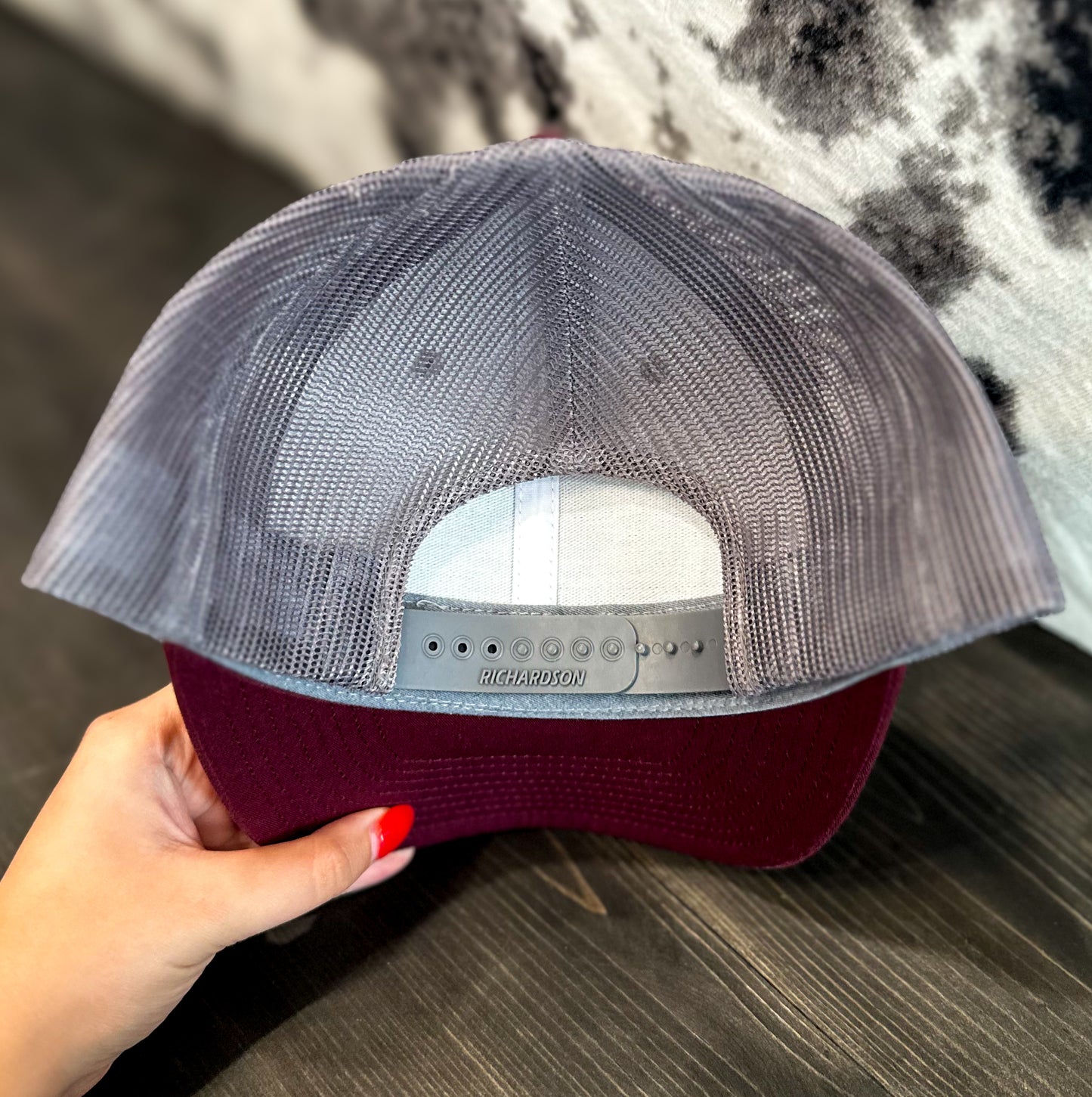 Corbin Maroon Richardson Hat