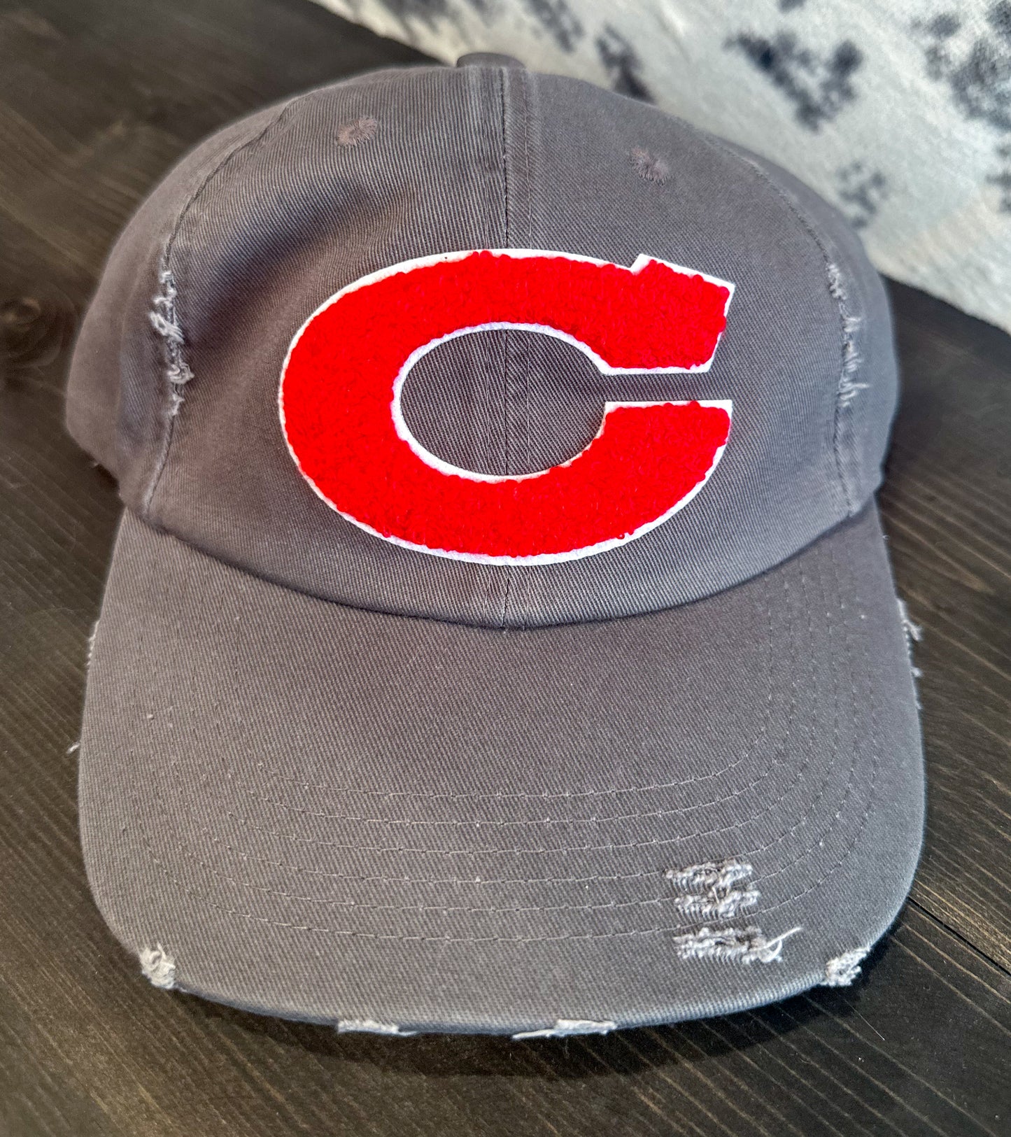 Corbin Grey Chenille Hat