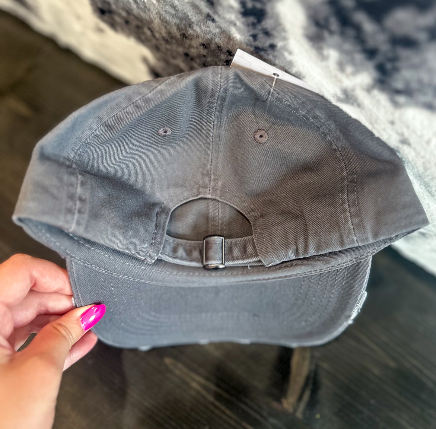 Corbin Grey Chenille Hat
