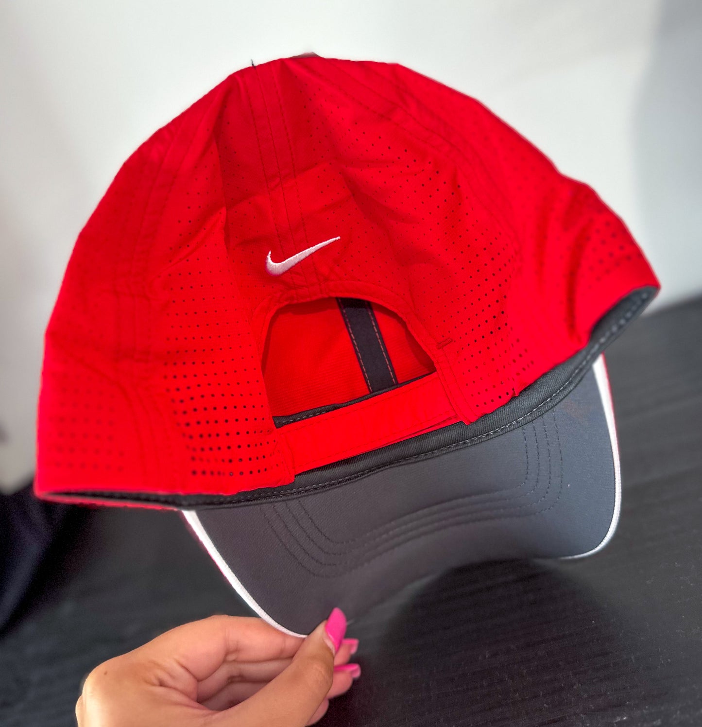 Corbin Red Nike Hat