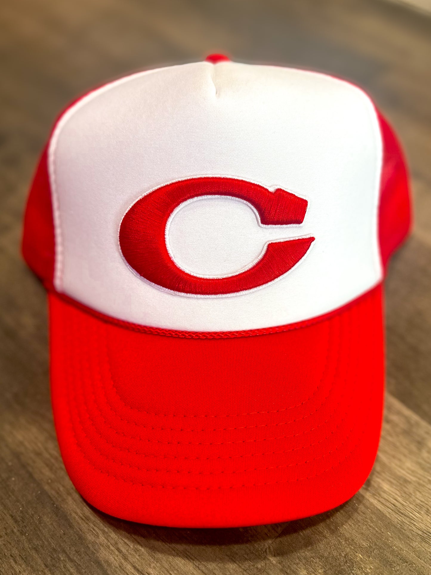 Corbin Red/White Trucker Hat