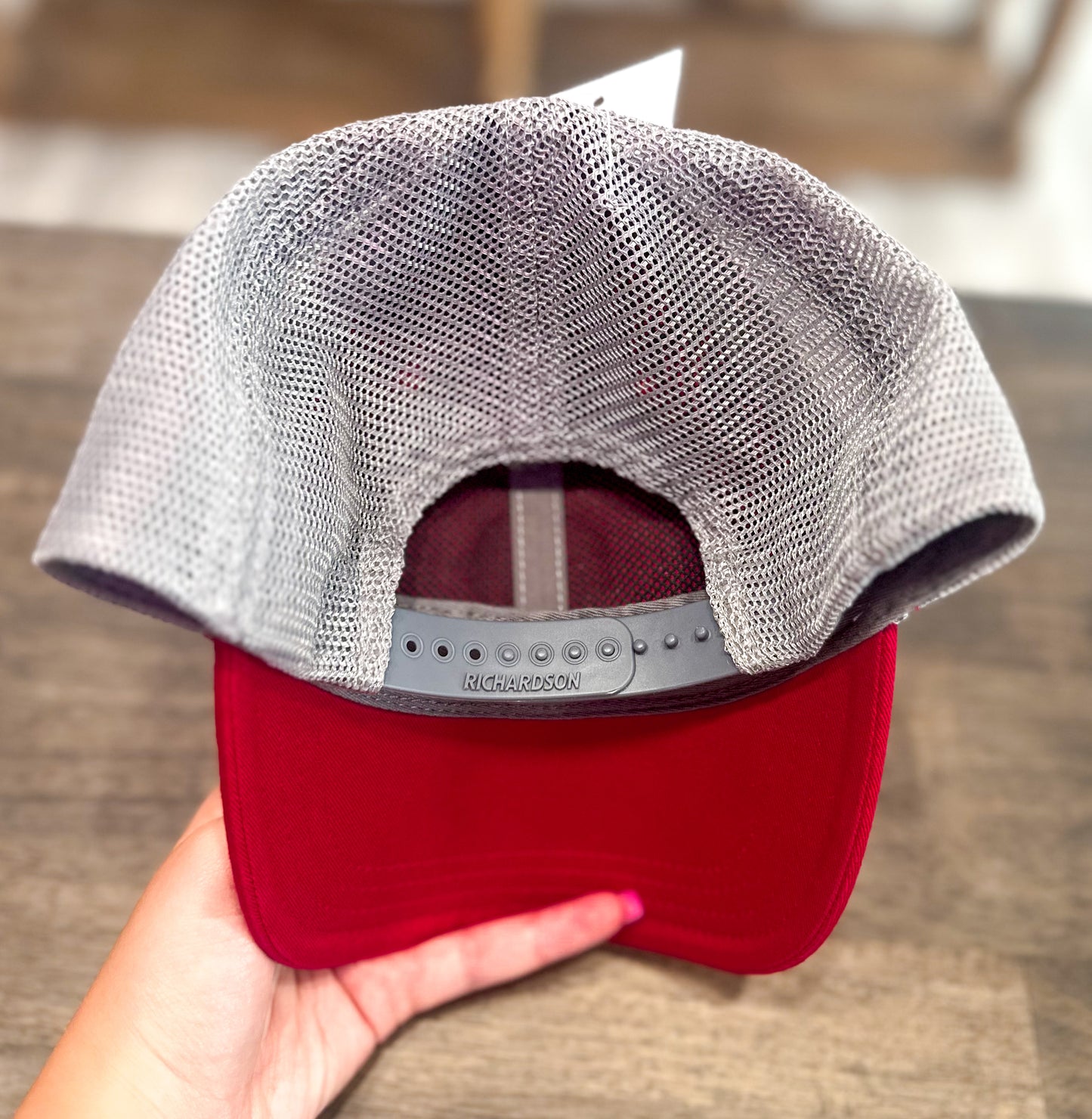 Corbin Grey/Red Richardson Hat