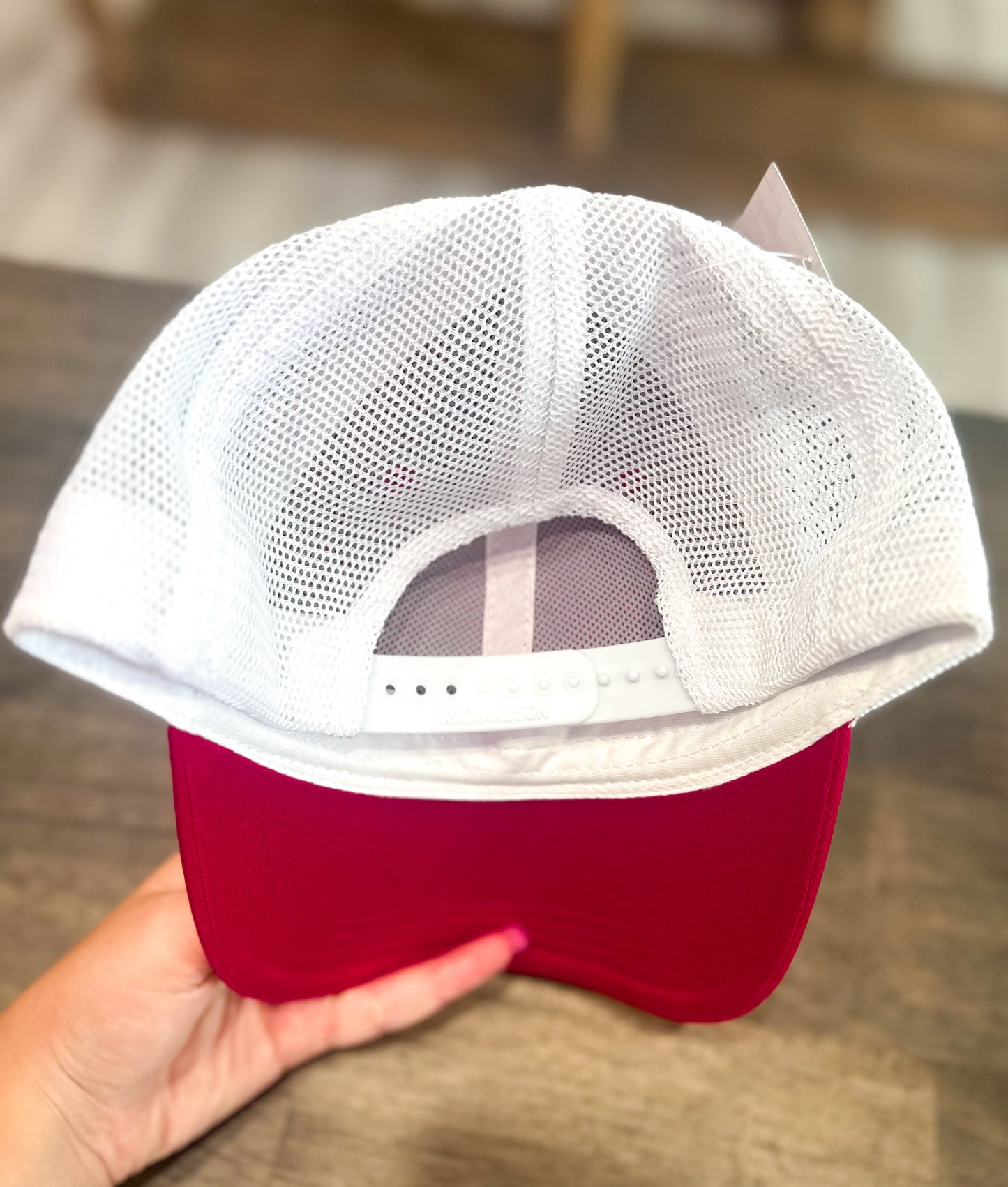 Corbin Red/White Richardson Hat