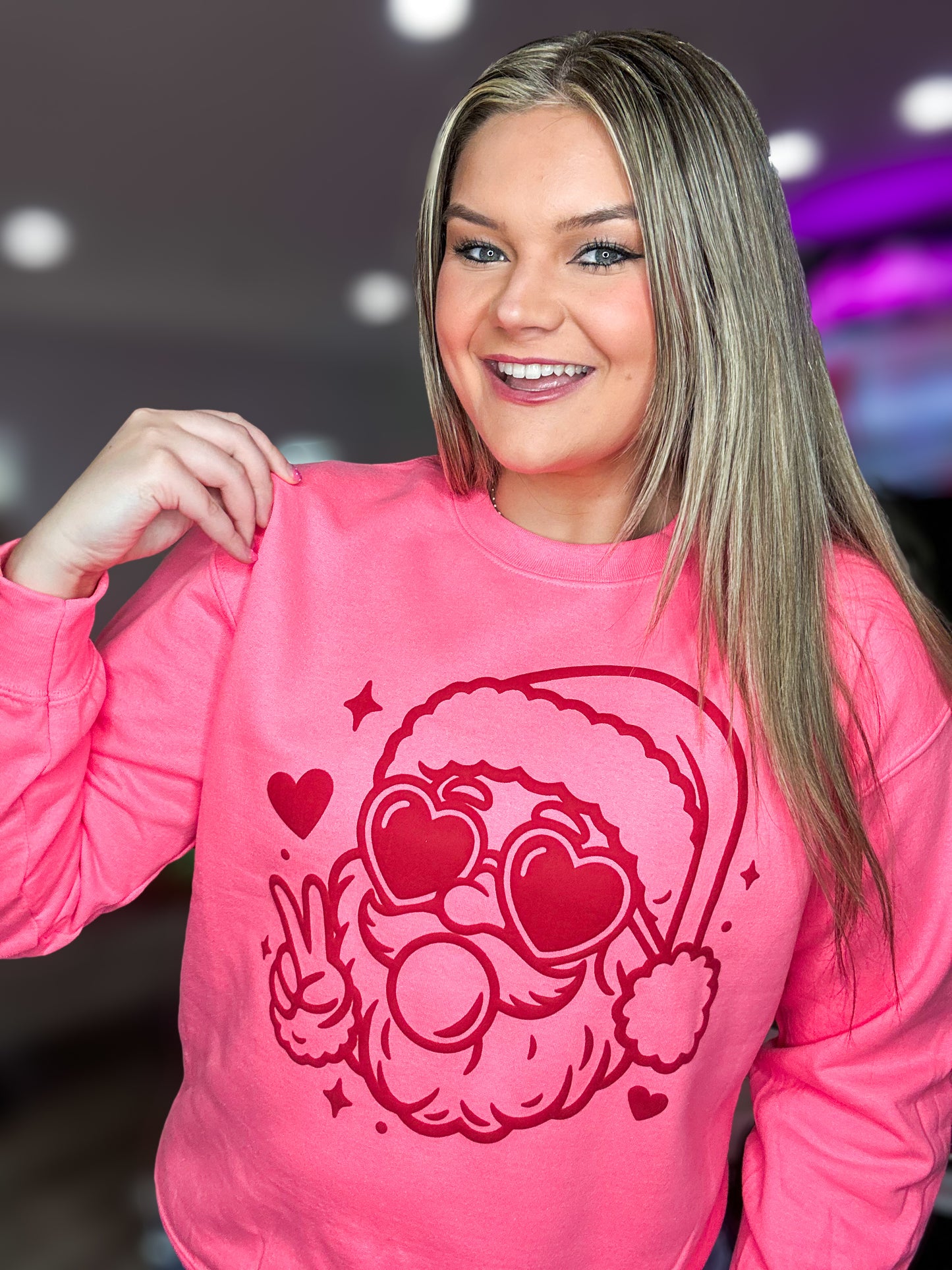 Santa Claus Puff Sweatshirt