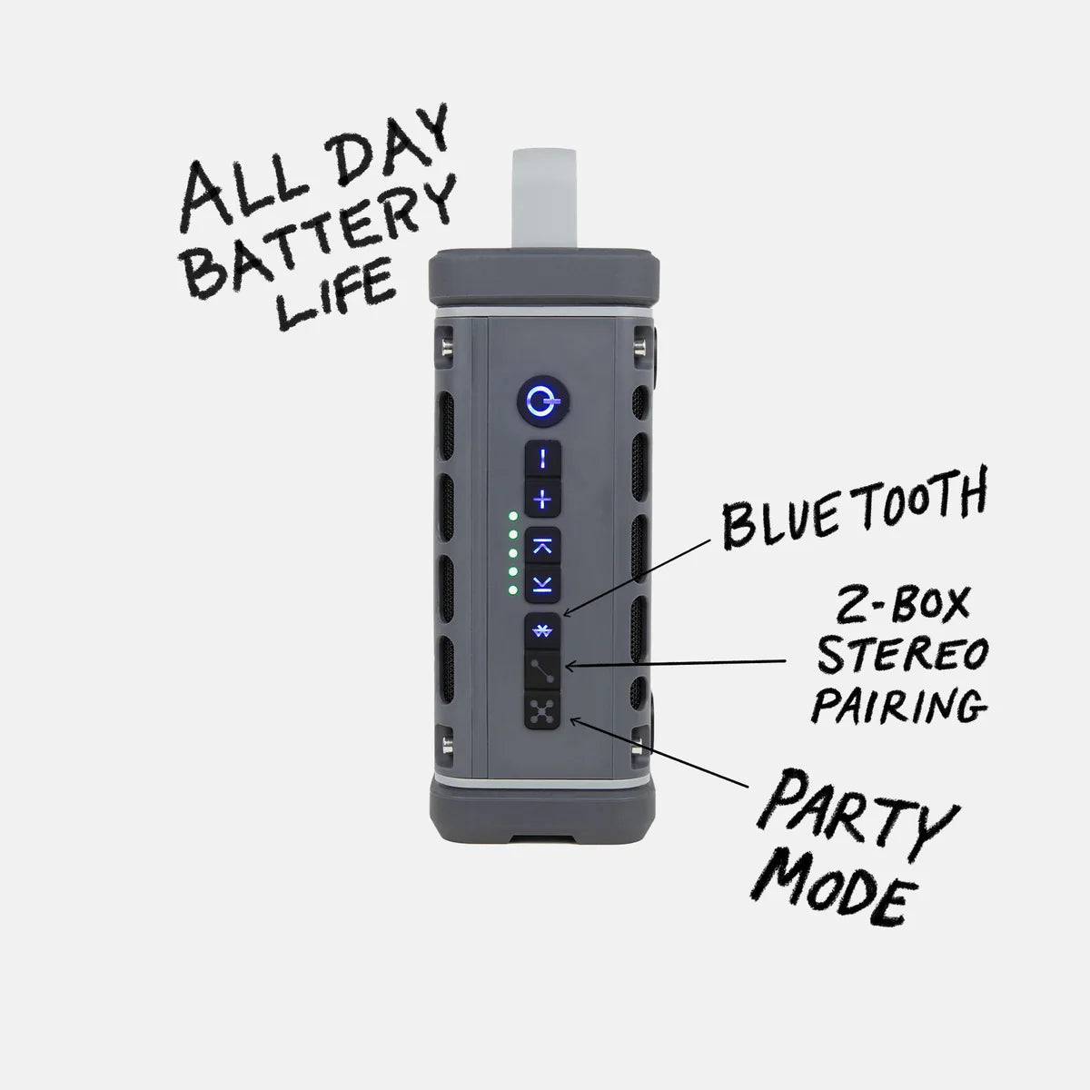 TURTLEBOX Ranger Speaker / Gray