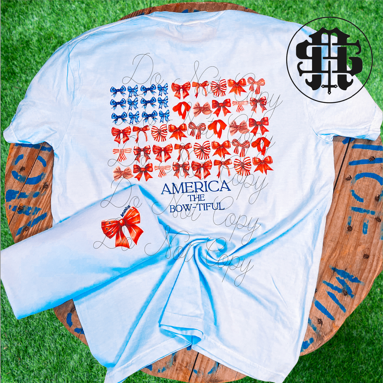 AMERICA the BOW-TIFUL Comfort Colors T-Shirt