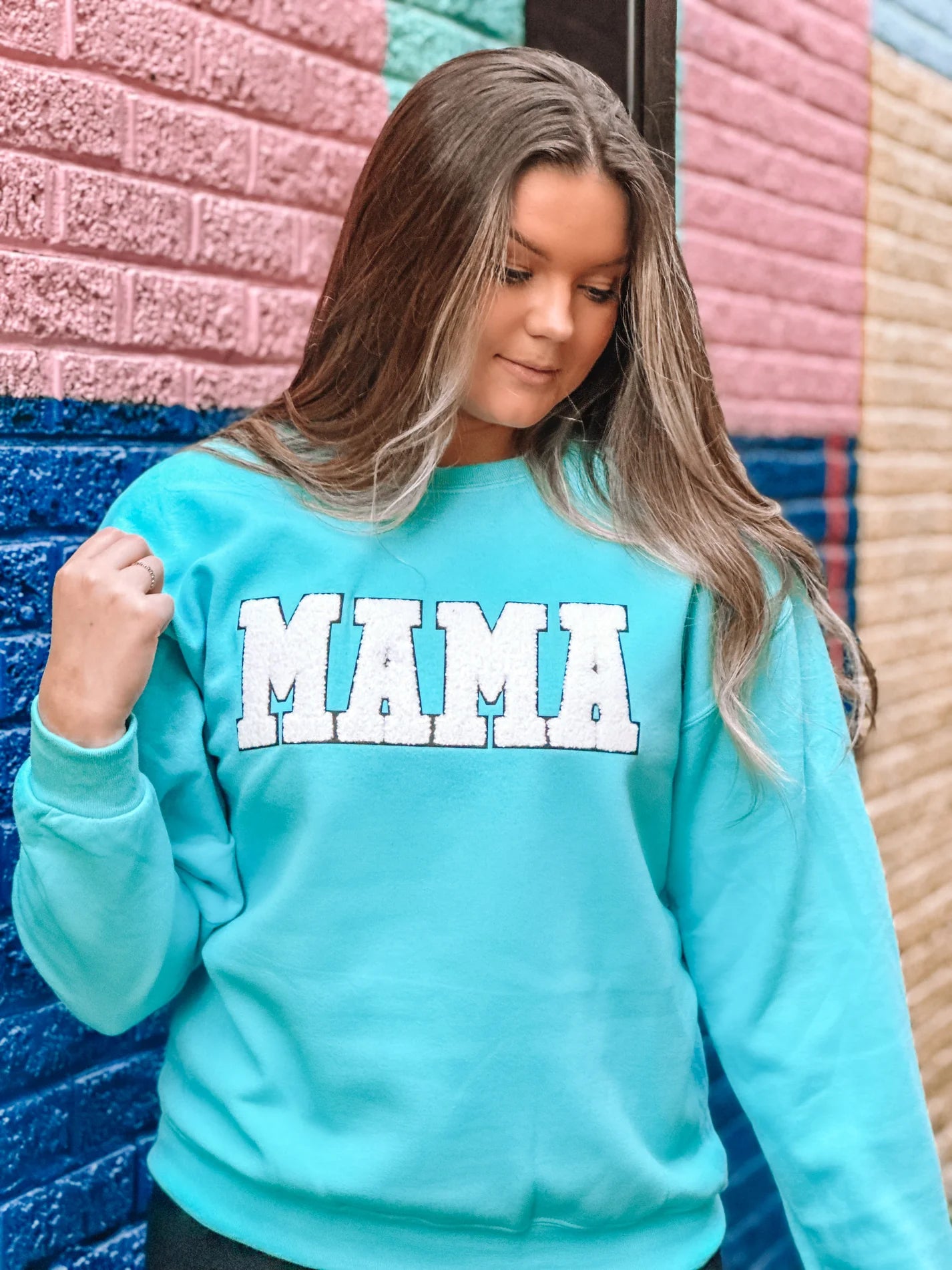 MAMA Chenille Sweatshirt