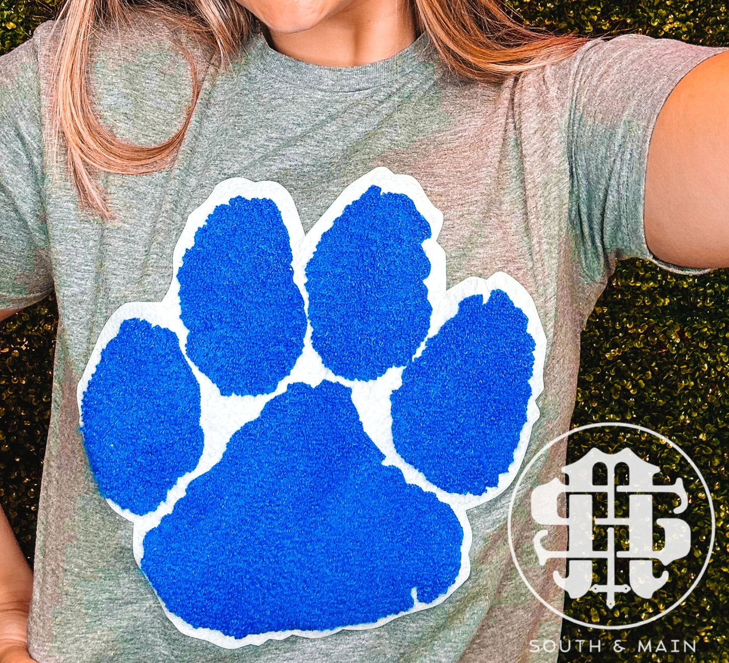 Royal Blue Paw Patch