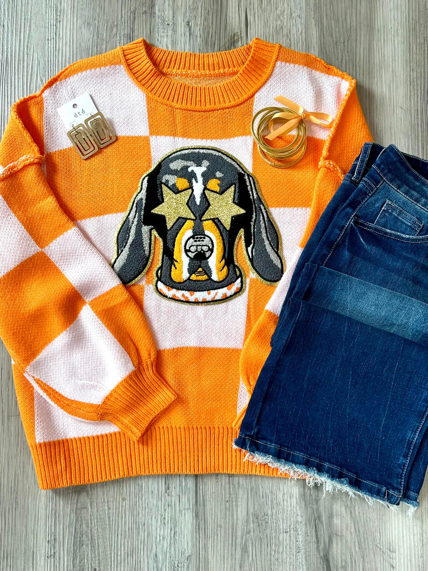 Smokey Dog Mascot Patch