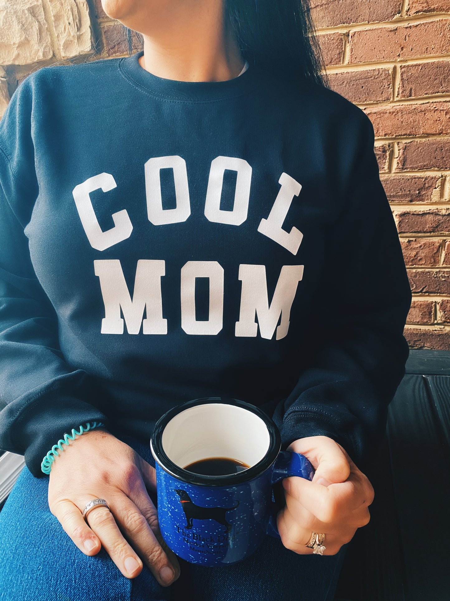 Cool Mom Sweatshirt (Black)
