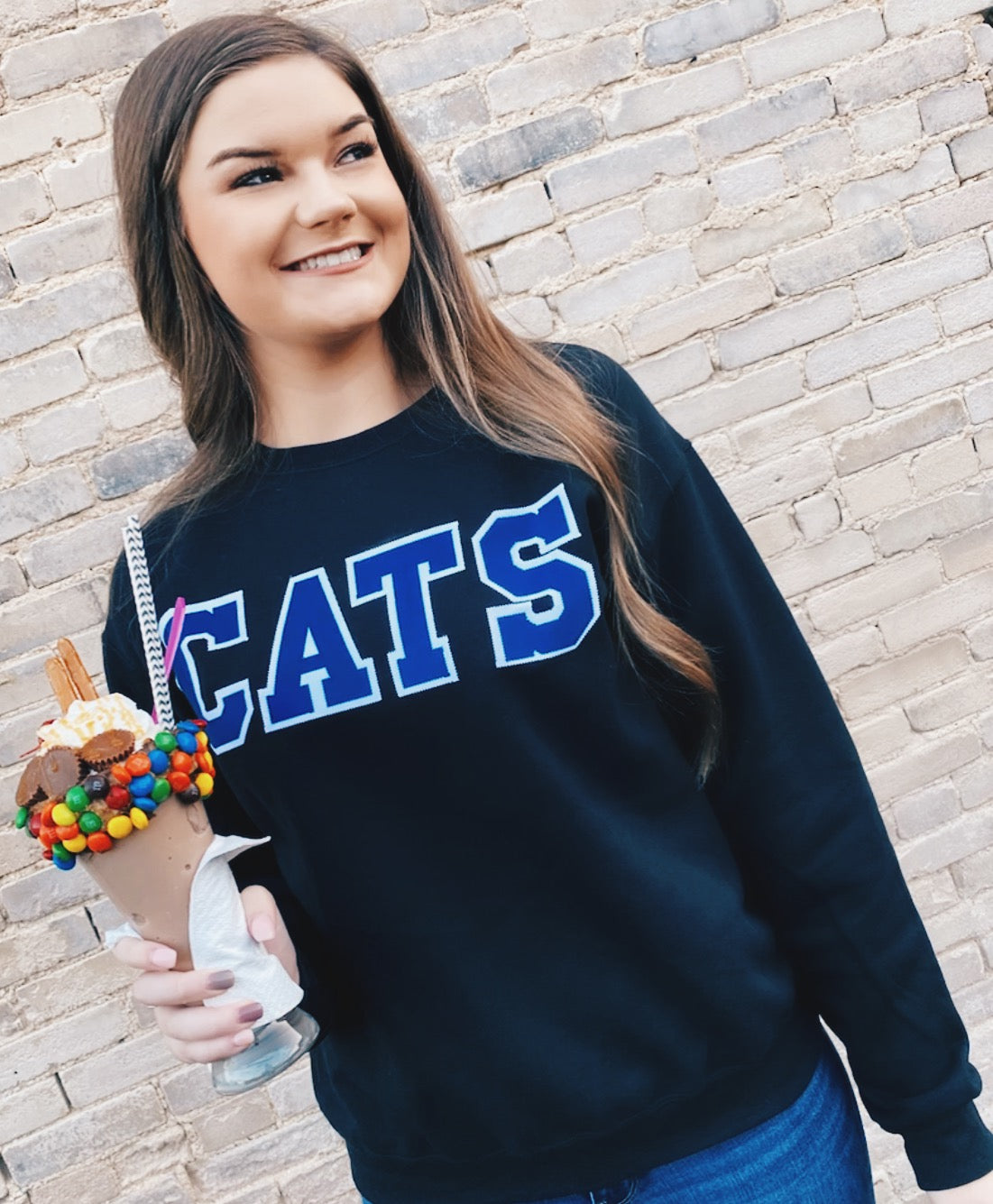 CATS Crewneck Sweatshirt (Black)