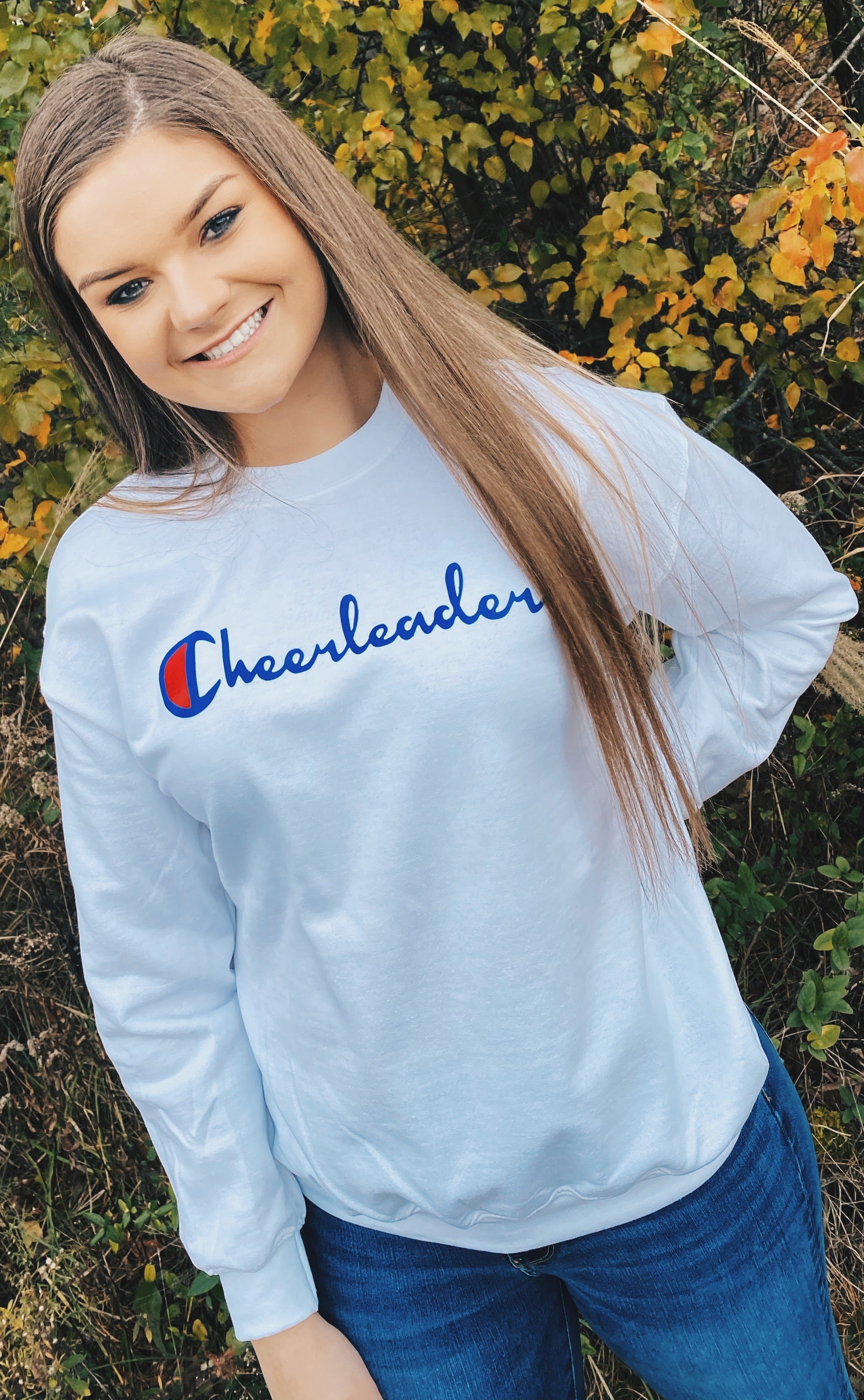 Champion 2024 cheerleader sweatshirt