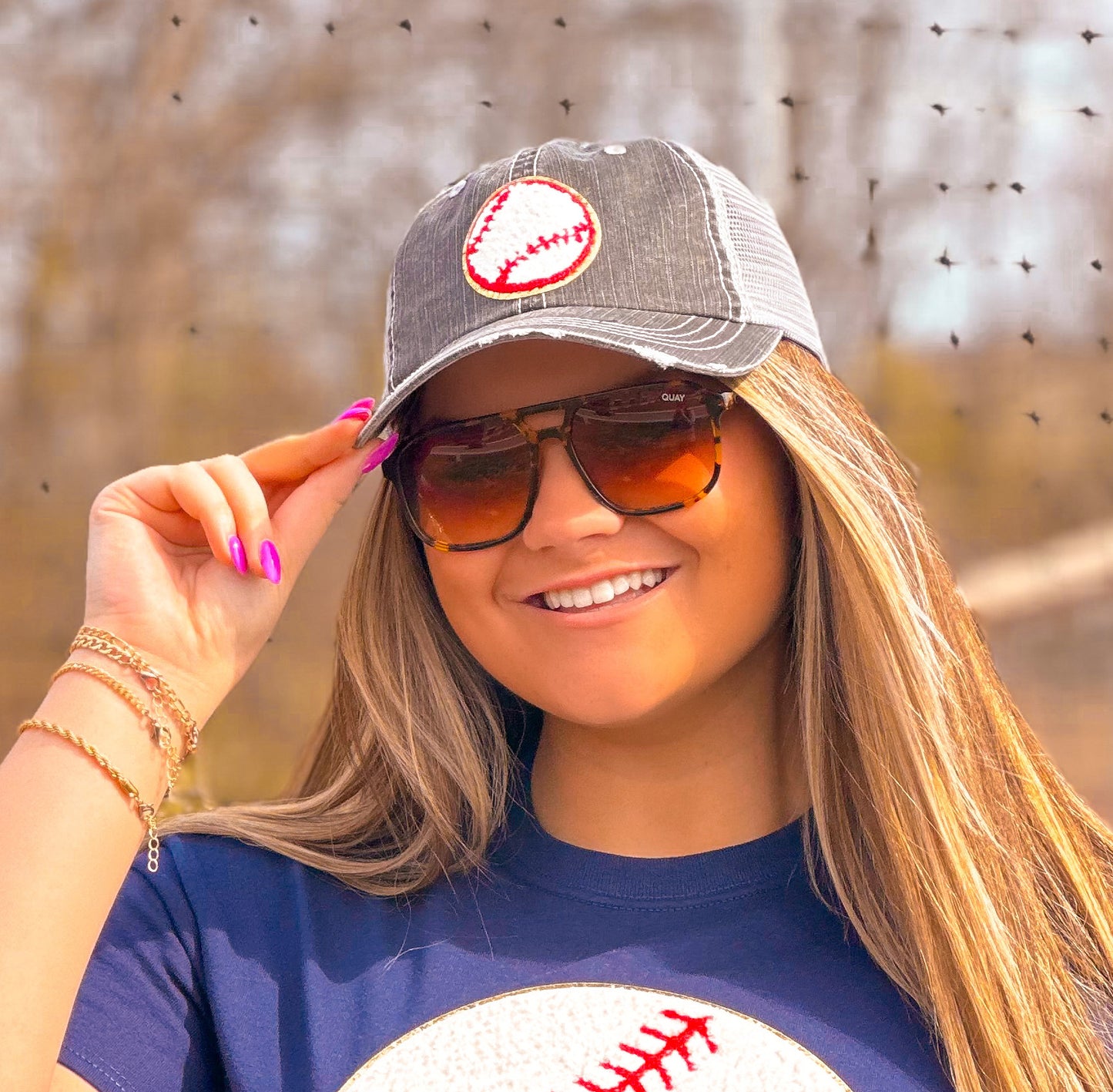 Baseball Chenille Cap