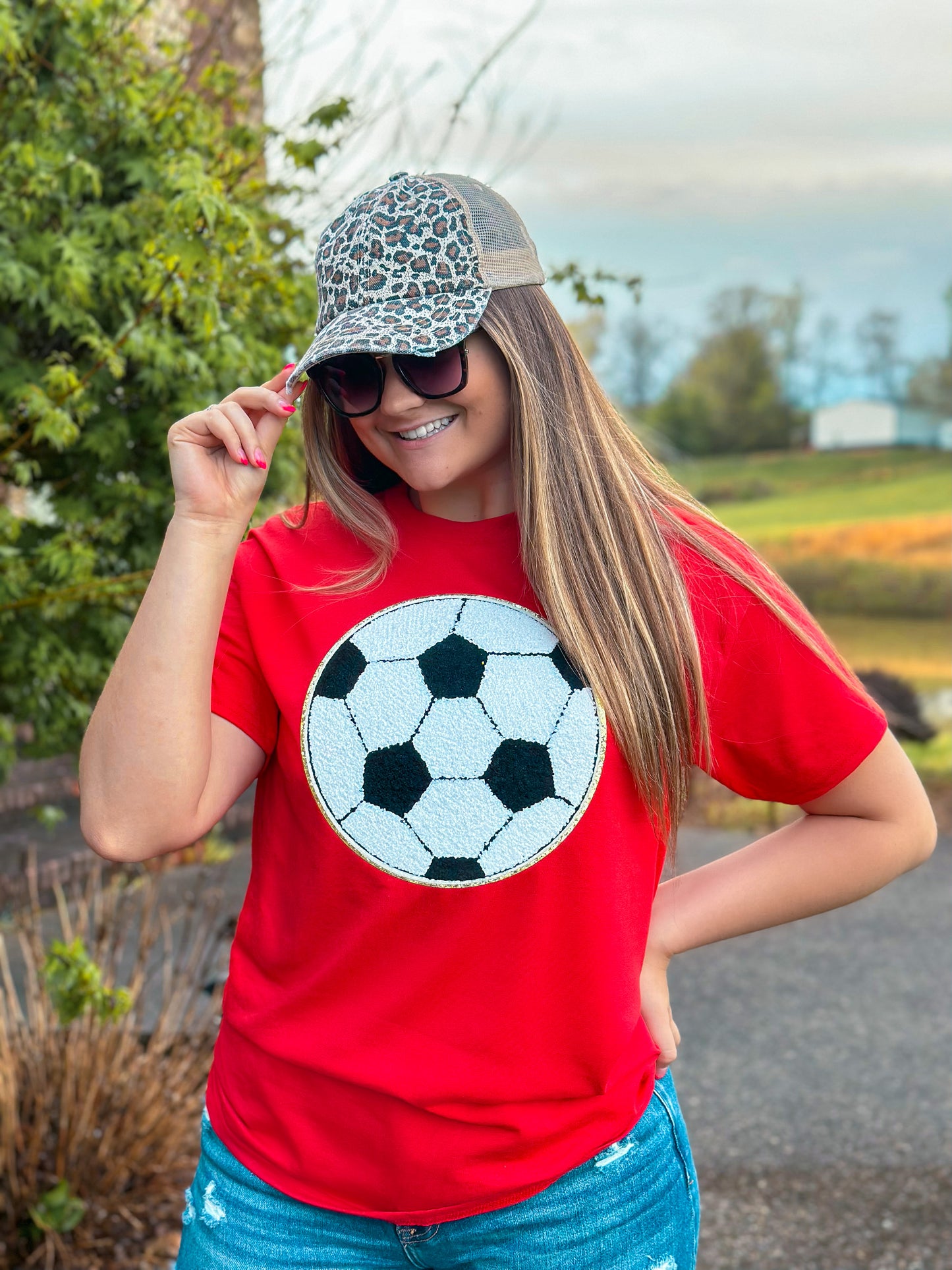 Soccer Chenille T-Shirt