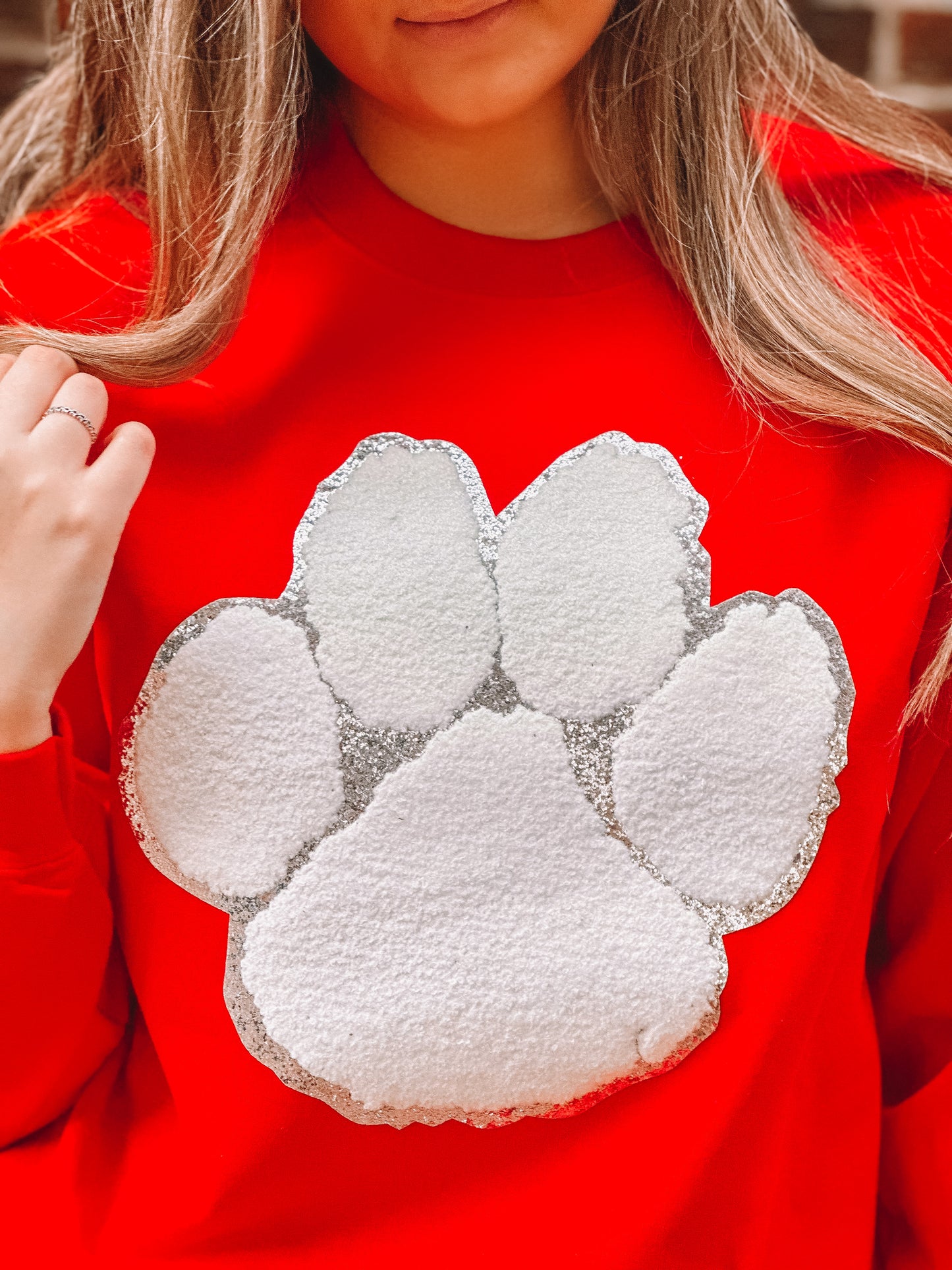 PAW Chenille Sweatshirt