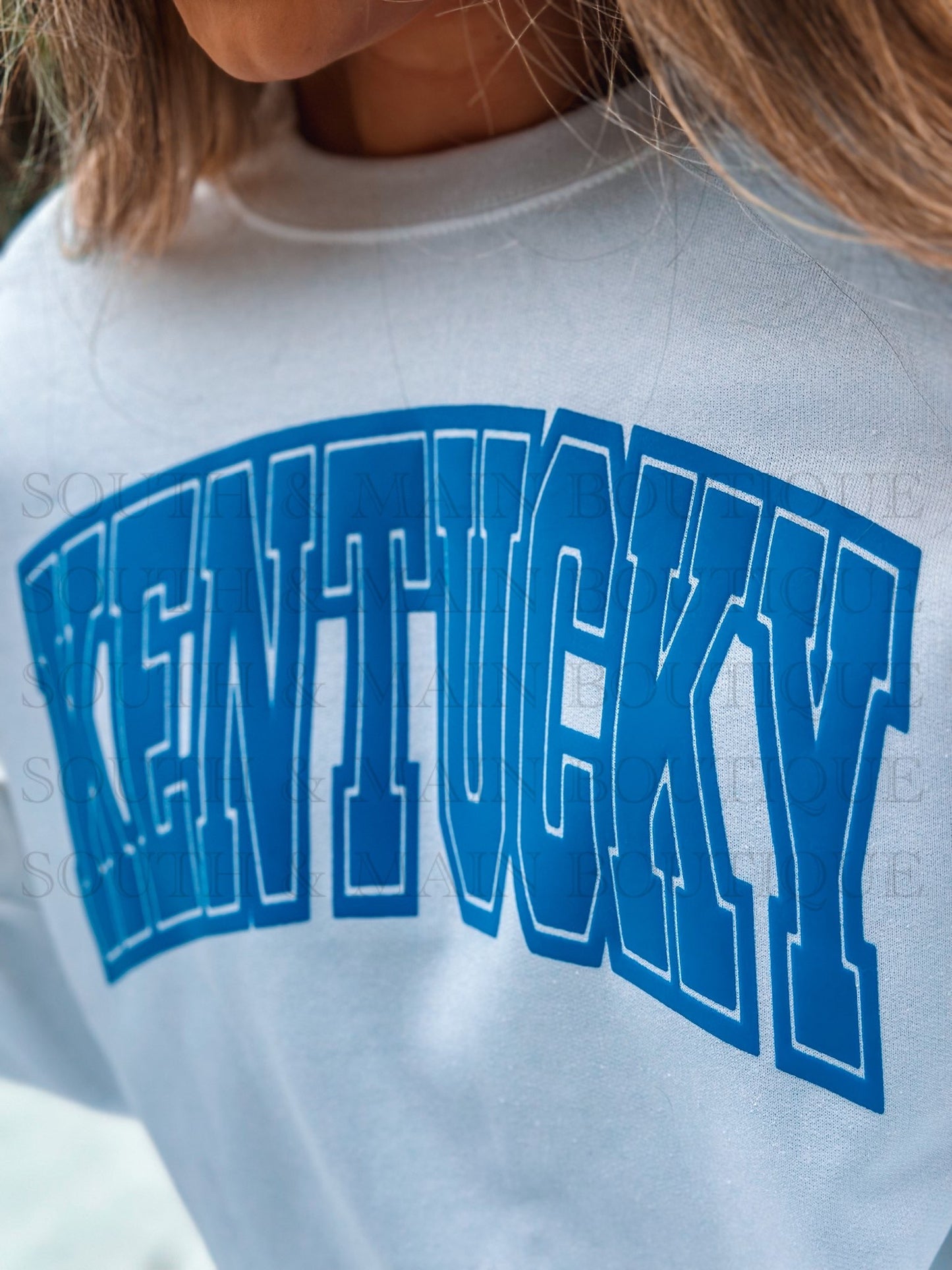 KENTUCKY Puff Sweatshirt (White)