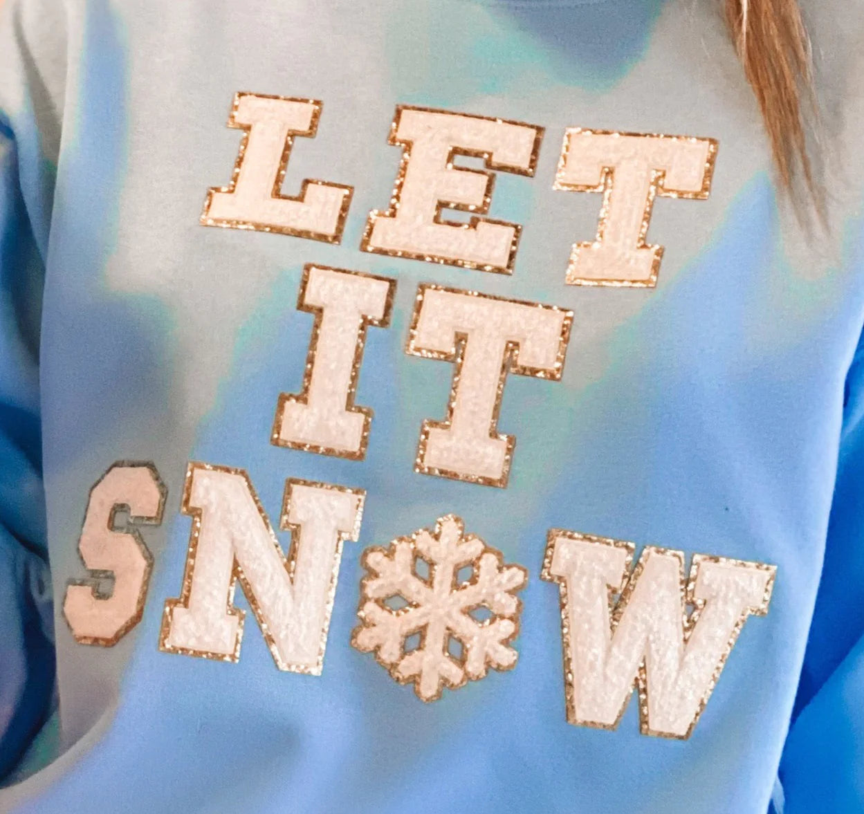 LET IT SNOW Patches