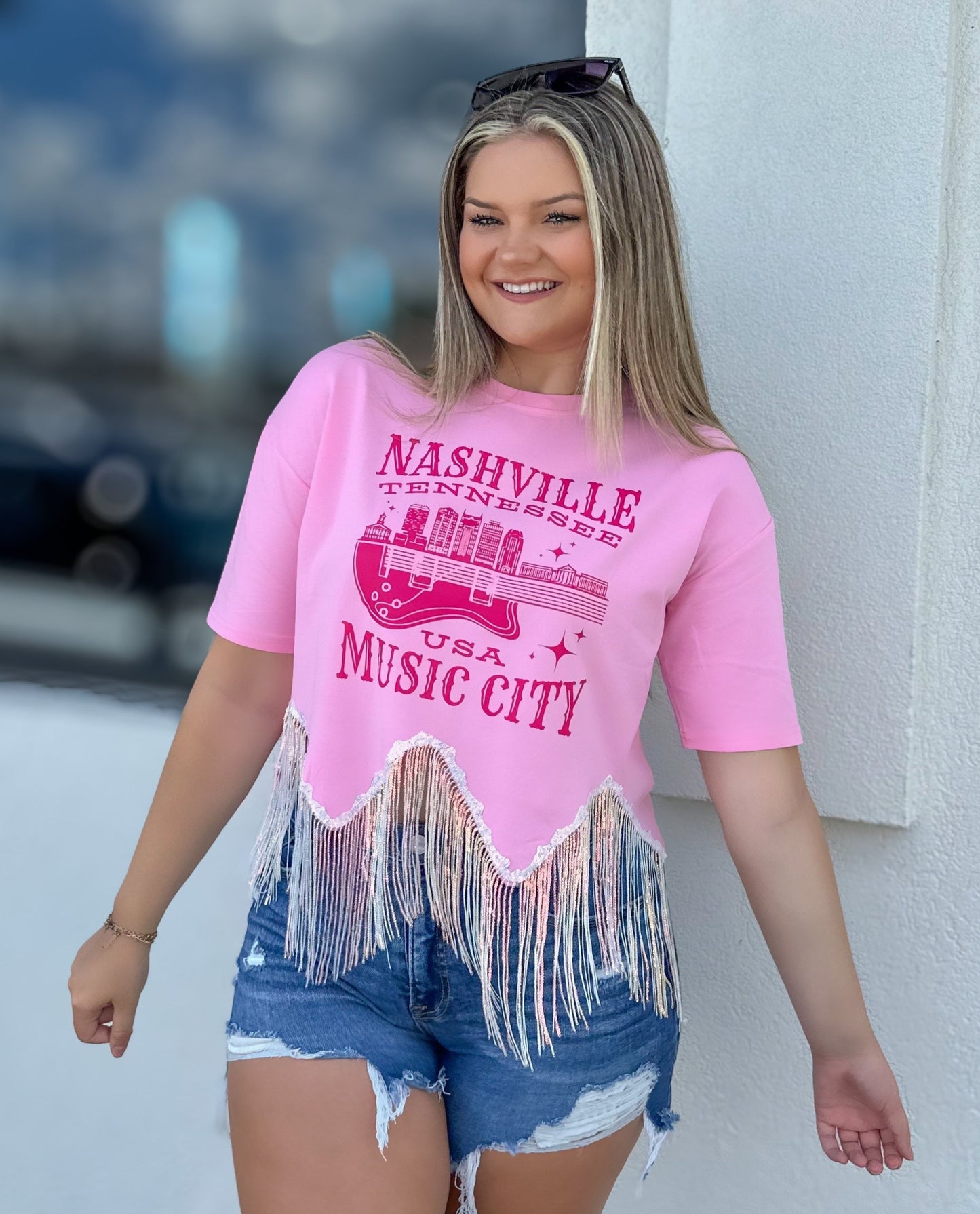 Fringe Nashville Pink Top