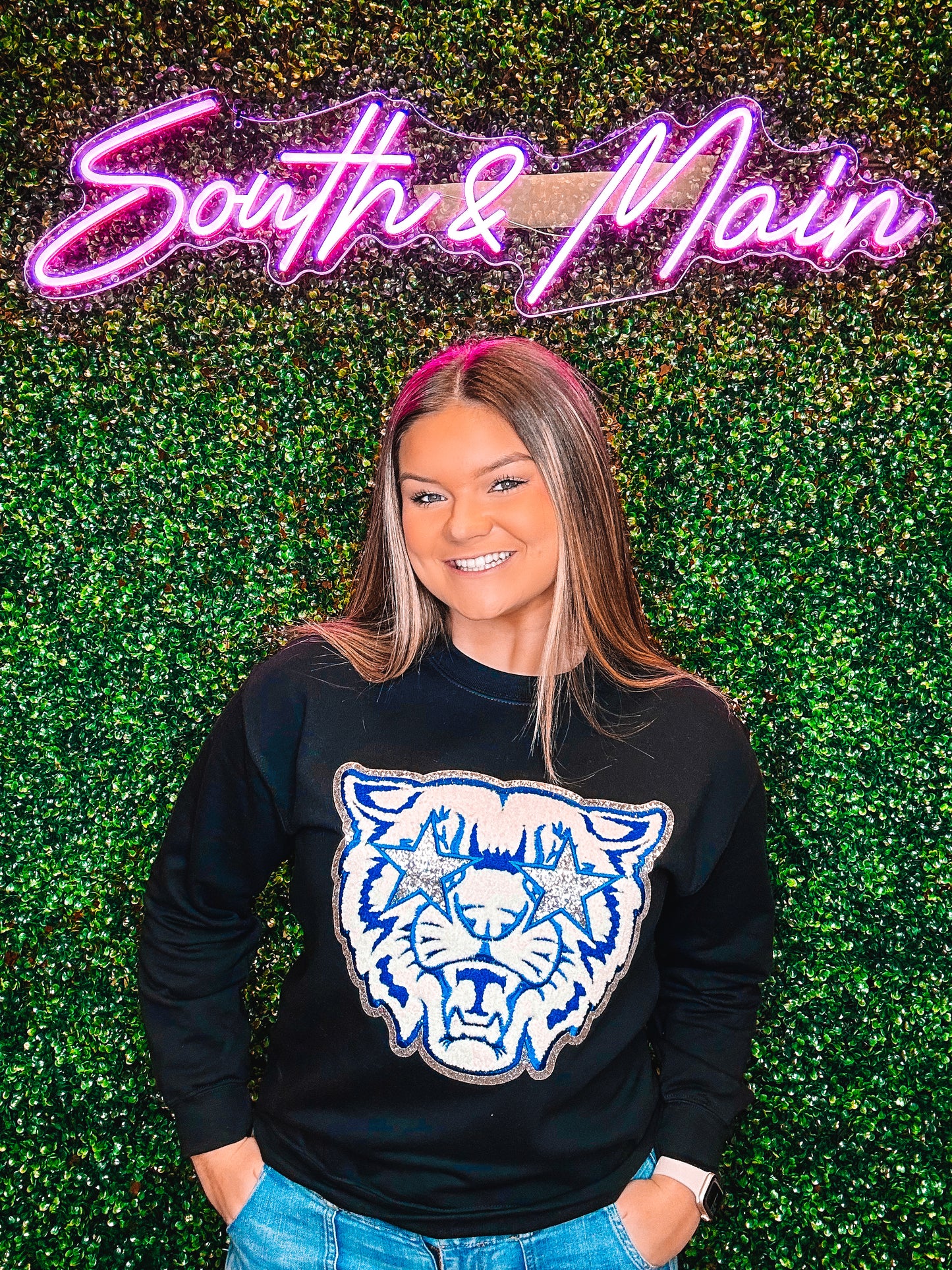 Mascot Chenille Sweatshirt