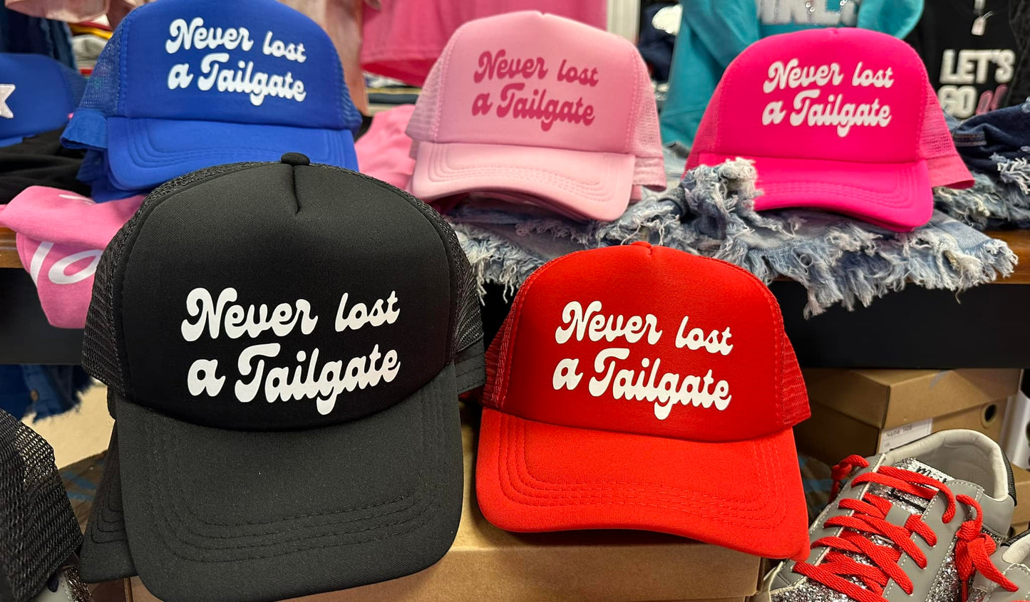 Never lost a Tailgate Trucker Hat