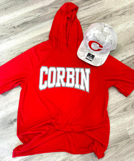 Corbin Short Sleeve Hooded Dri-Fit Shirt