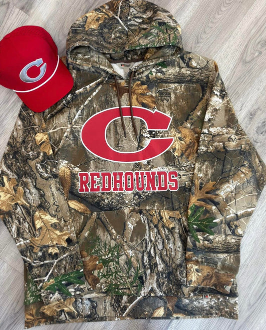 Green Tree Camo Russell Corbin Redhounds Hoodie