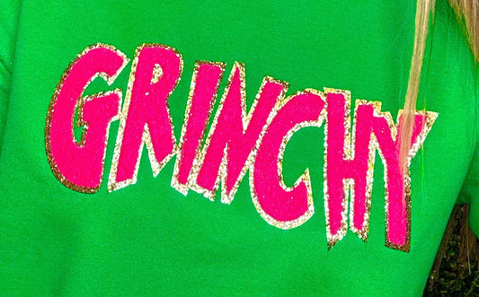 Hot Pink GRINCHY Patch