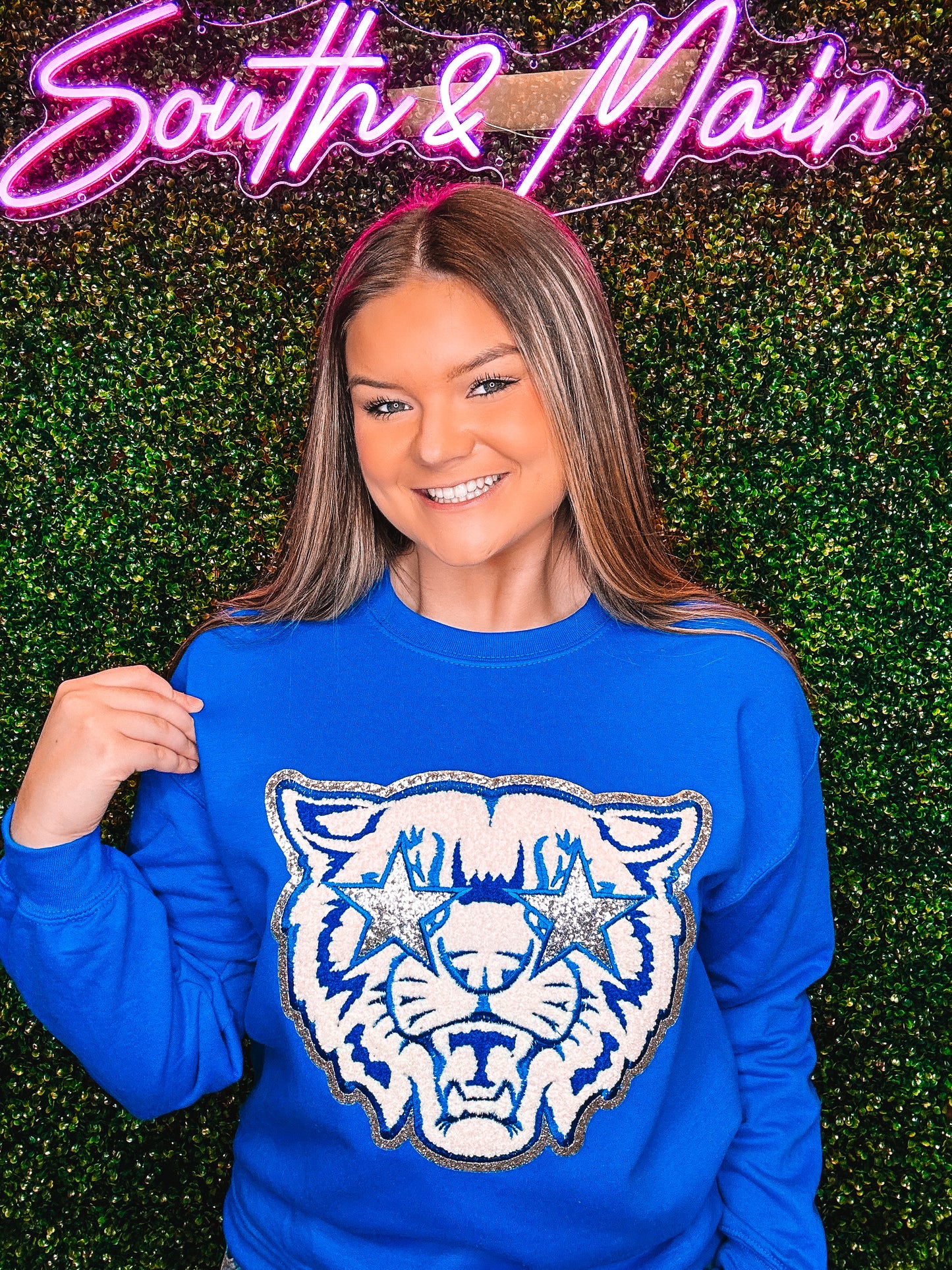 Mascot Chenille Sweatshirt