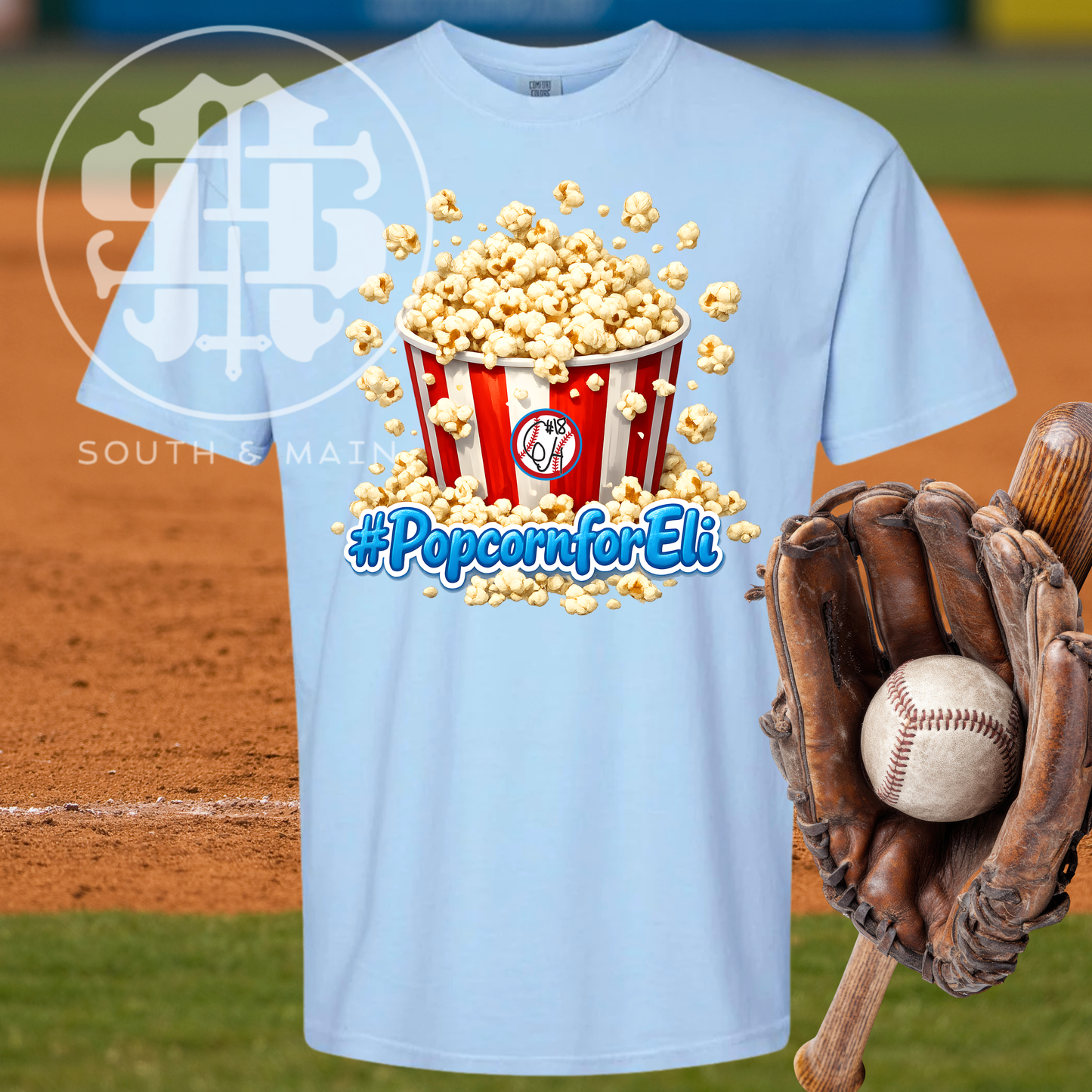 Popcorn for Eli T-Shirt