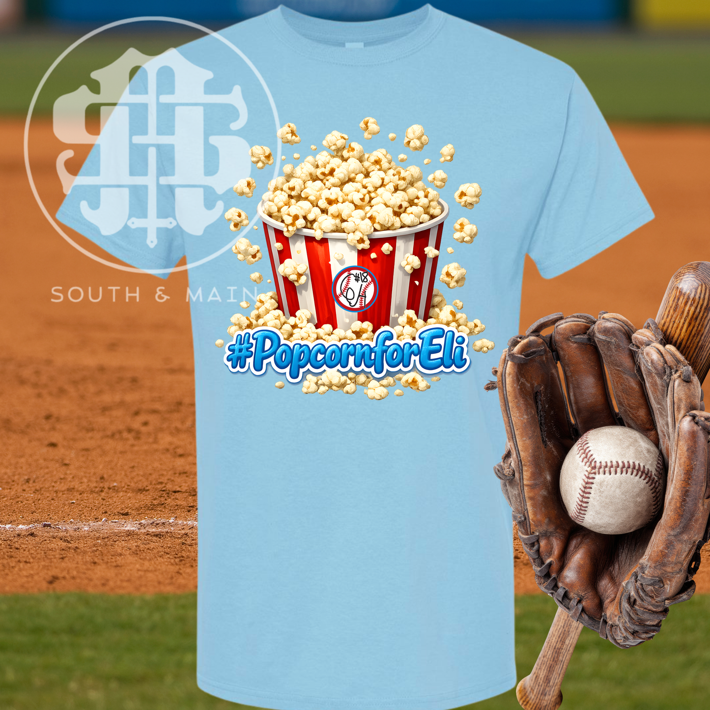 Popcorn for Eli T-Shirt