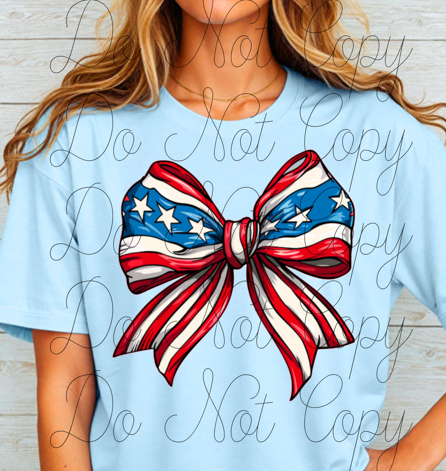 Stars & Stripes Bow T-Shirt