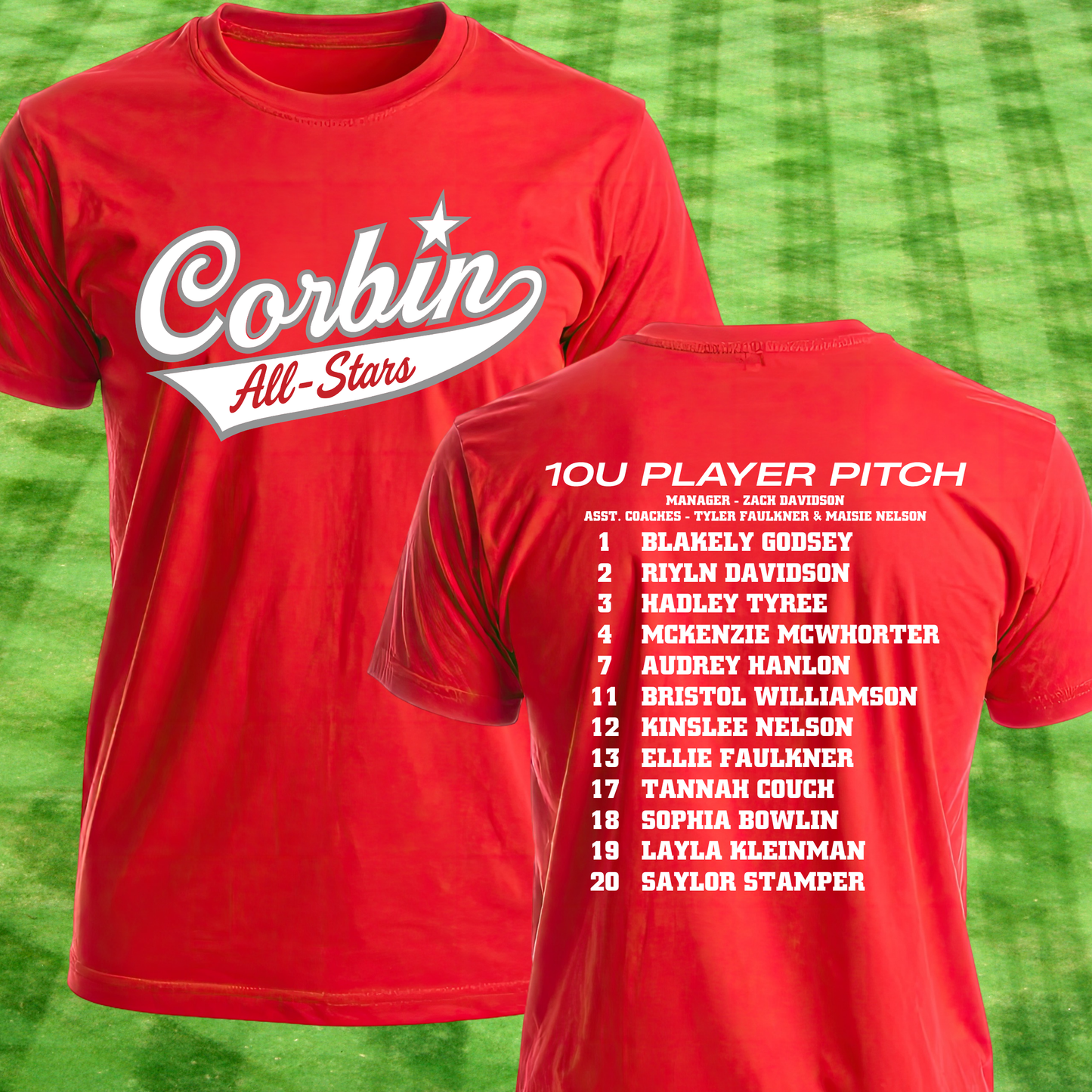 10U Softball Corbin All-Stars 2026 T-Shirt