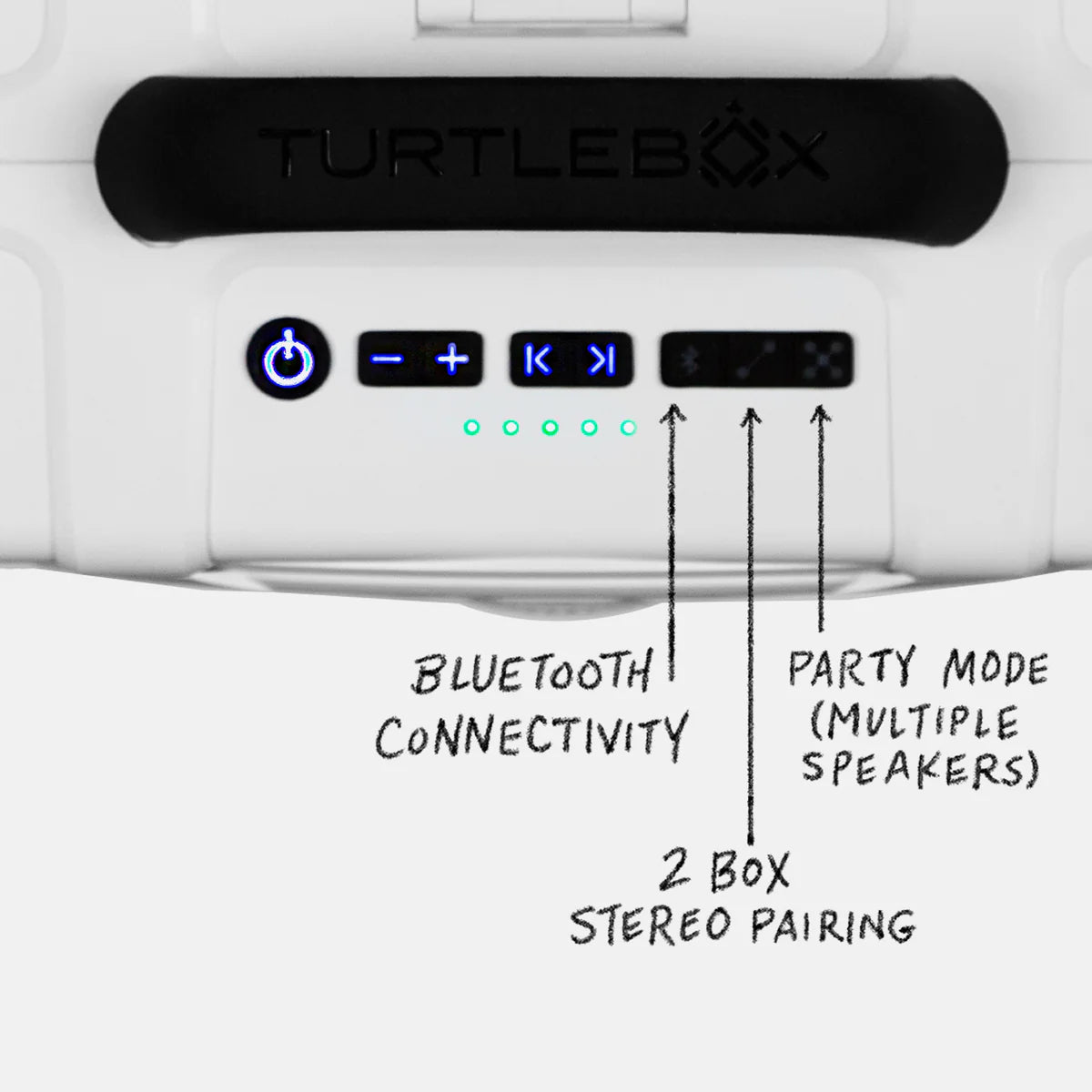 TURTLEBOX GRANDE Speaker / White
